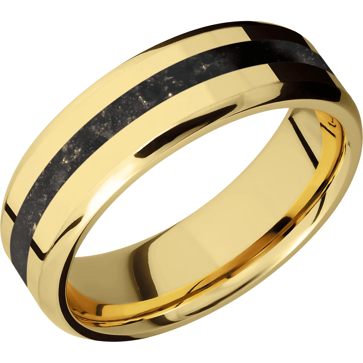 14K Yellow Gold + Polish , Polish Finish - Image 2