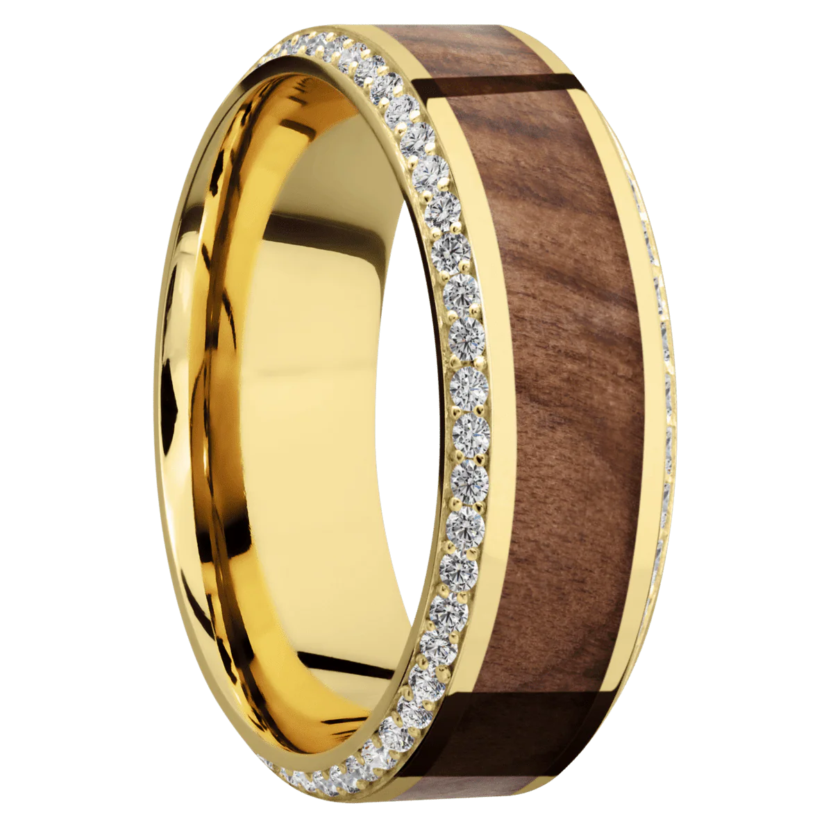 14K Yellow Gold + Polish , Polish Finish