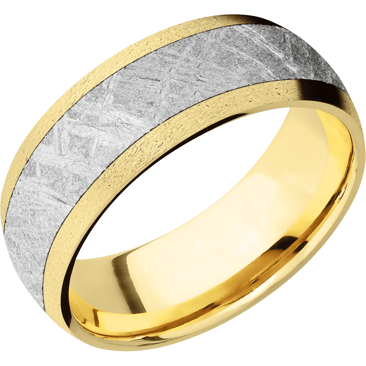 14K Yellow Gold + Stone Finish - Image 2