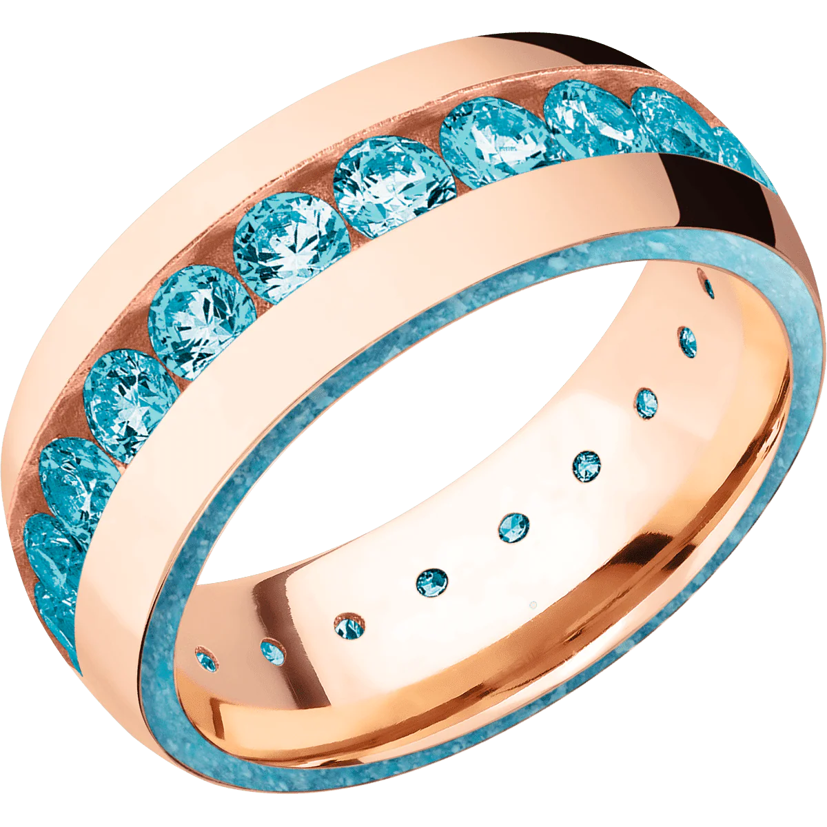 18K Rose Gold + Polish Finish - Image 2