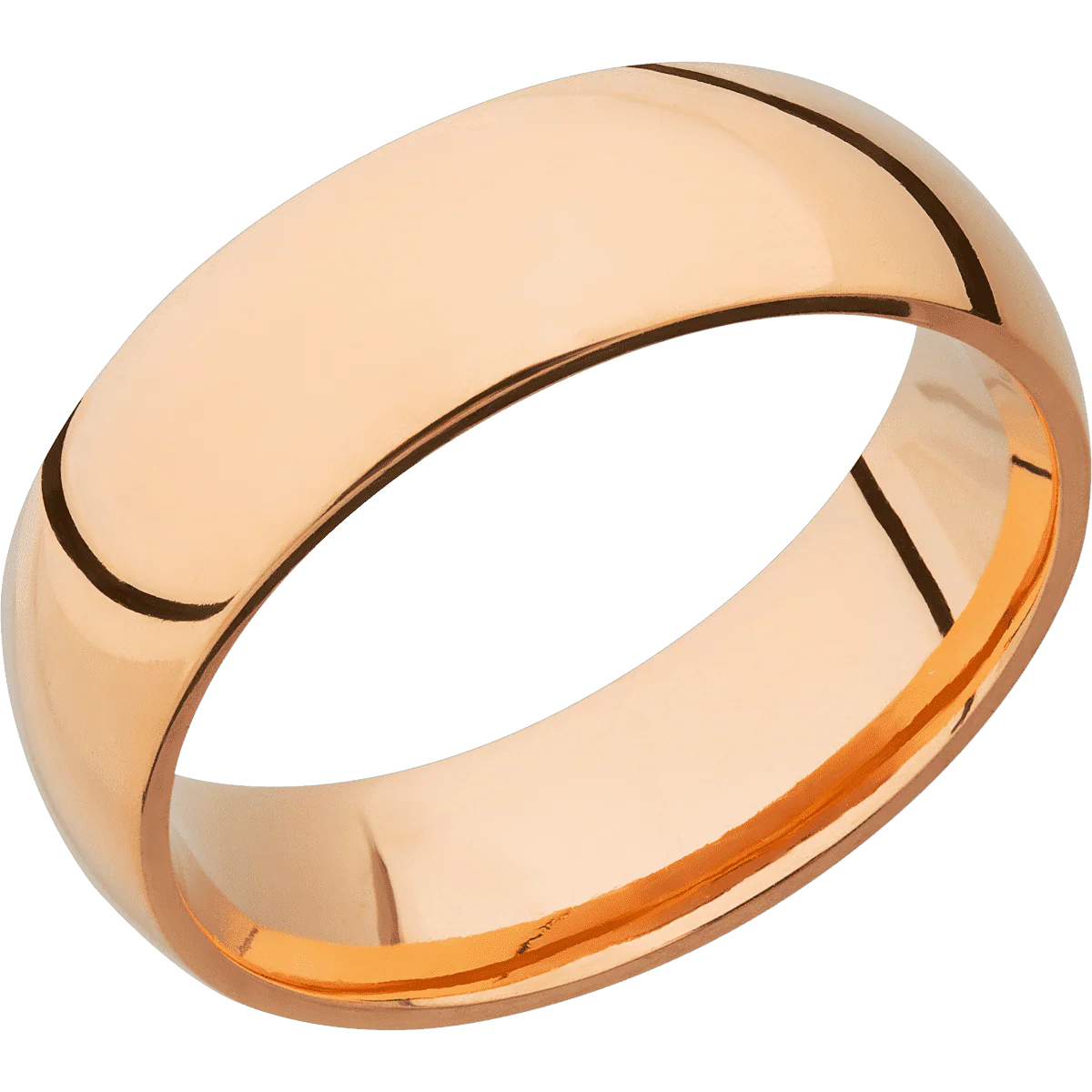 18K Rose Gold + Polish Finish - Image 2