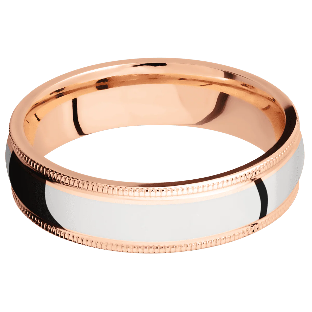 18K Rose Gold + Polish Finish - Image 3
