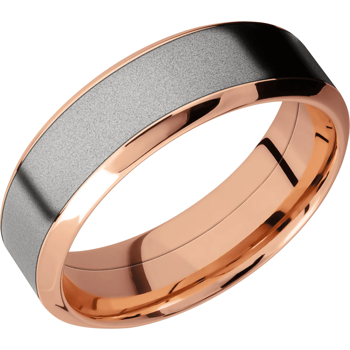 18K Rose Gold + Polish , Polish Finish - Image 2