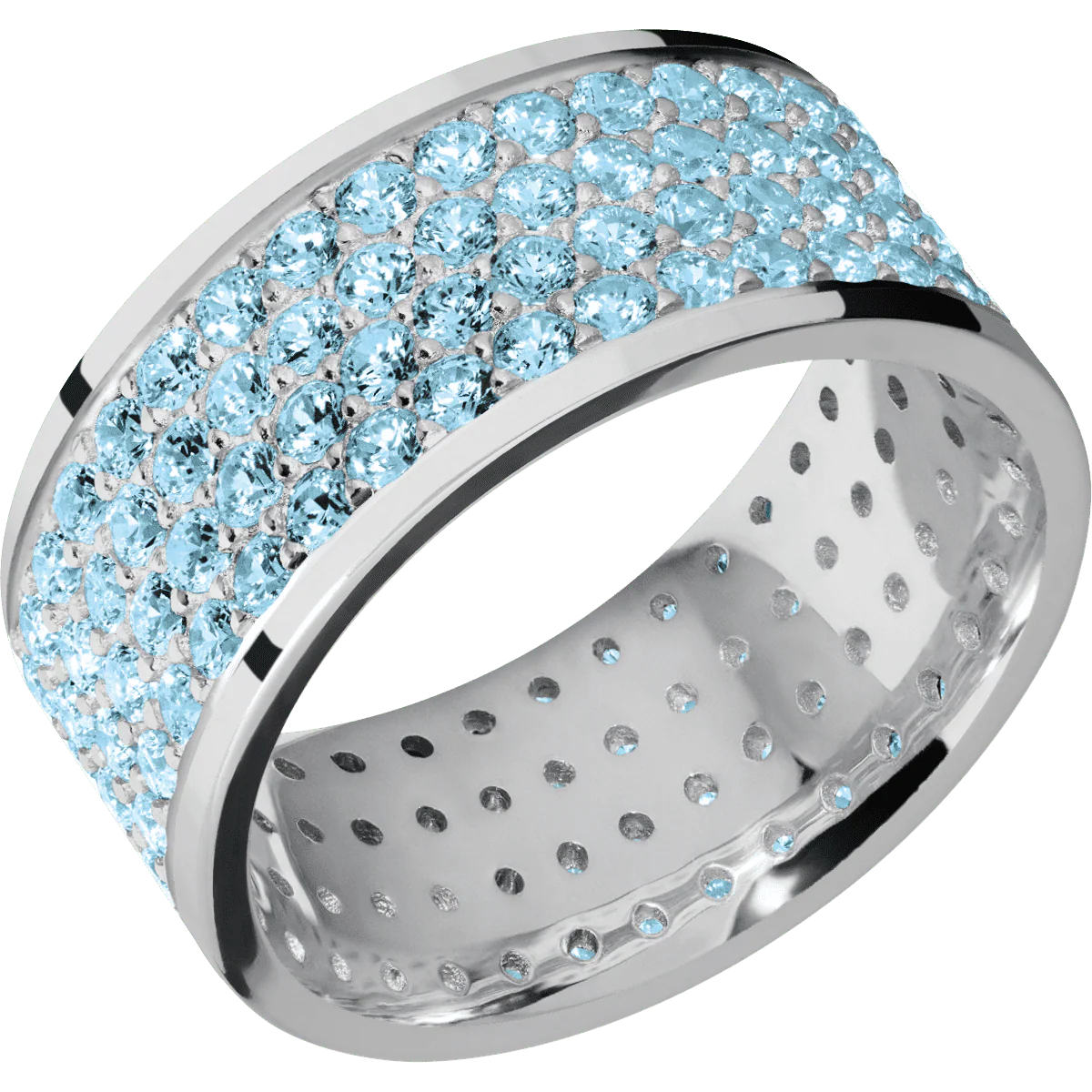 18K White Gold + Polish Finish - Image 2