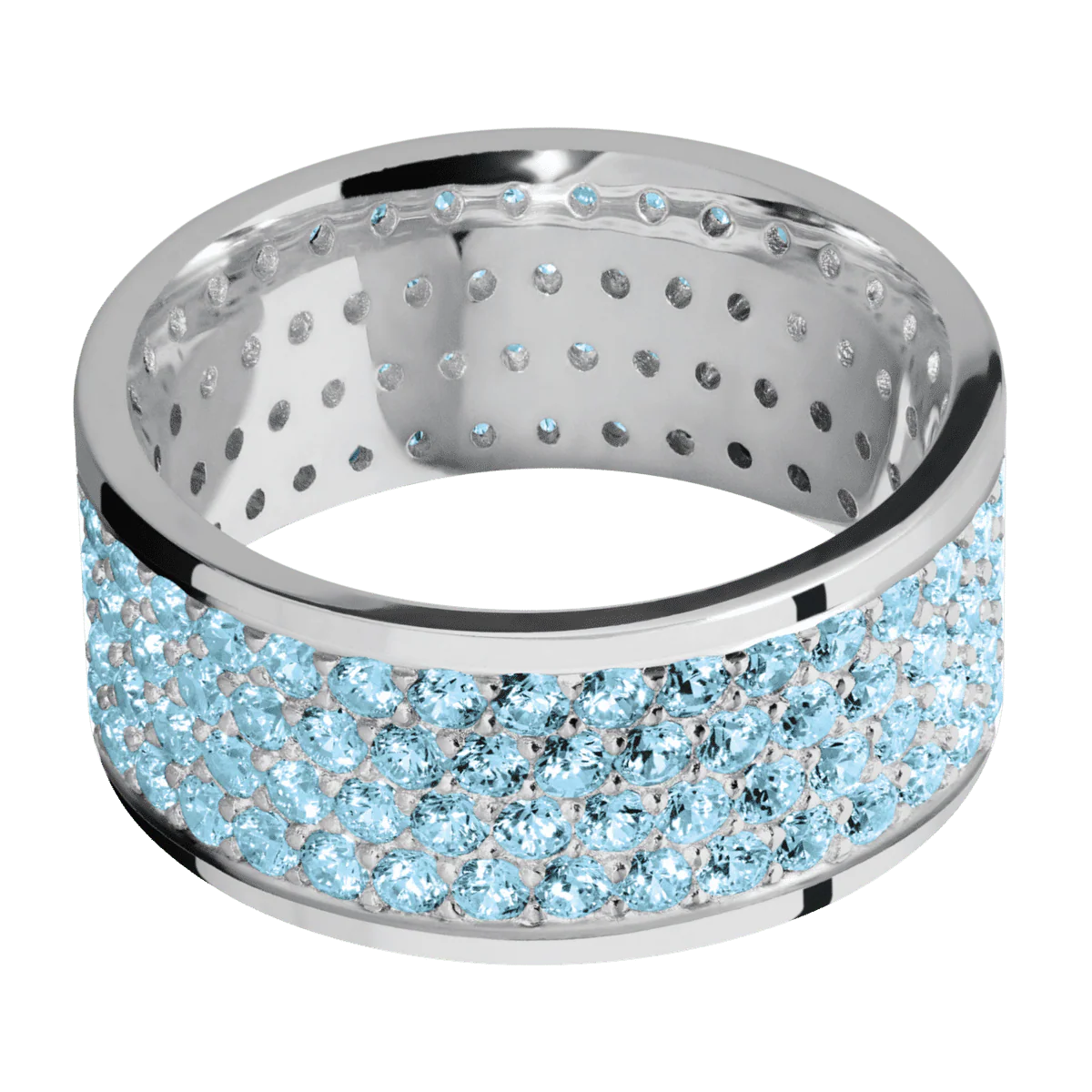 18K White Gold + Polish Finish - Image 3