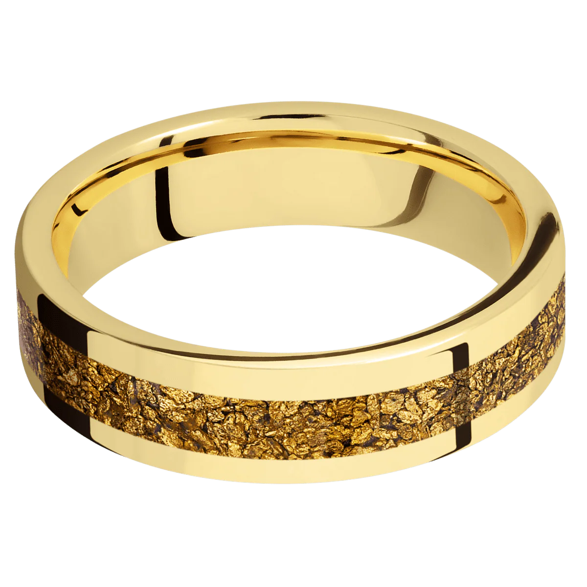 18K Yellow Gold + Polish Finish - Image 3