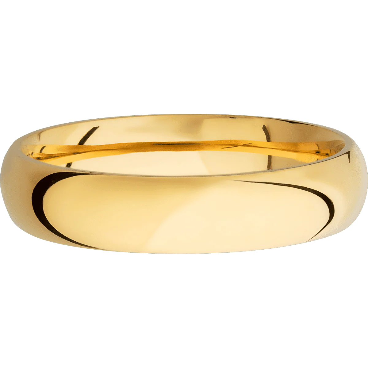 18K Yellow Gold + Polish Finish - Image 3
