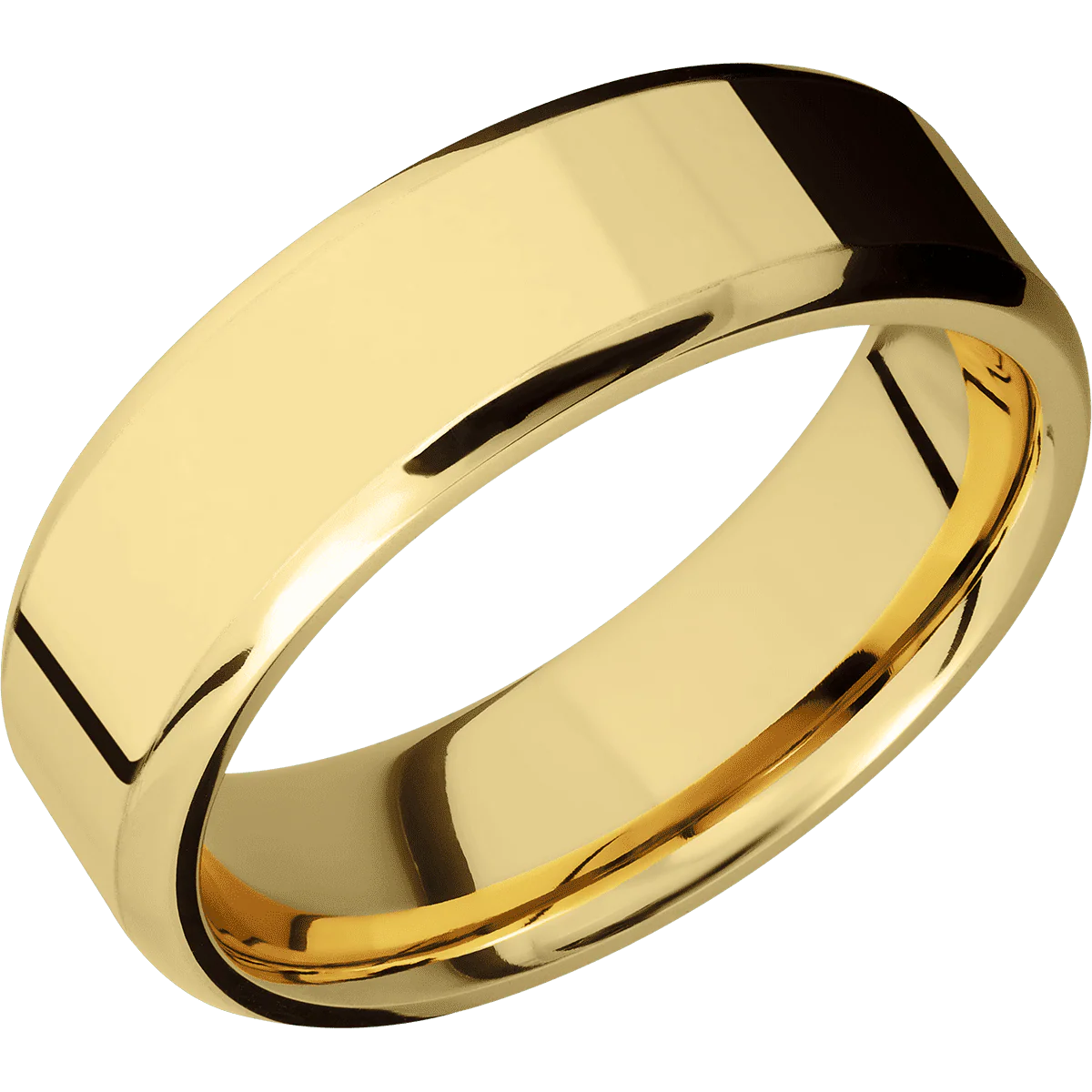 18K Yellow Gold + Polish , Polish Finish - Image 2