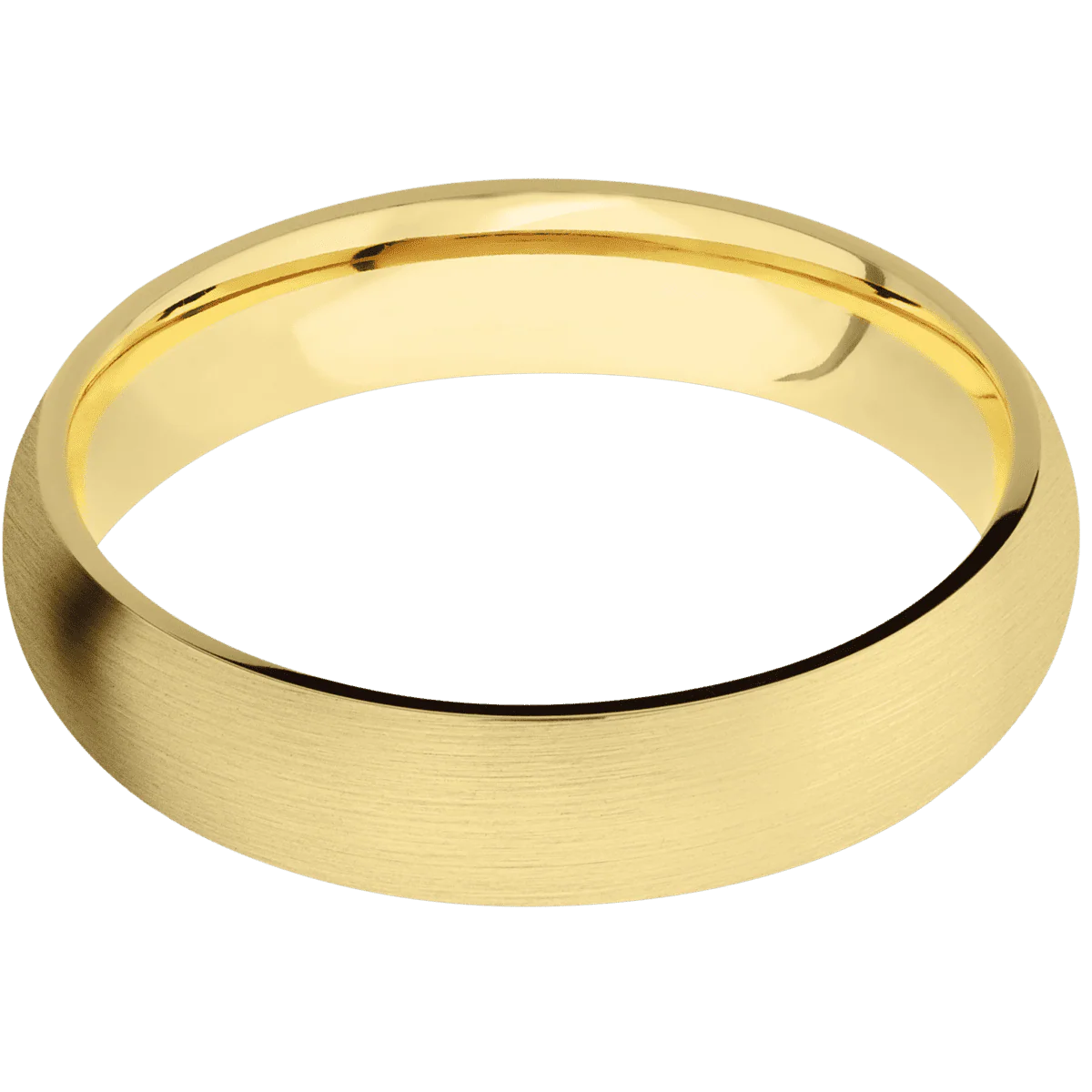 18K Yellow Gold + Satin Finish - Image 3