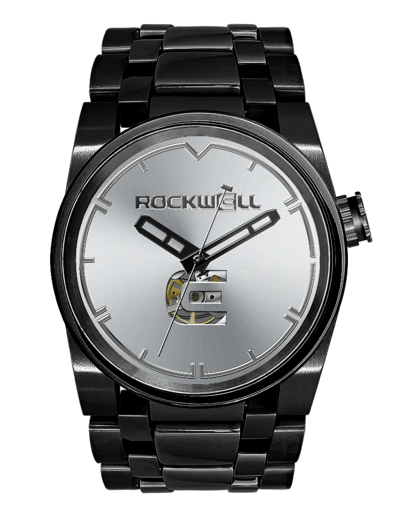 50mm Automatic - Lincoln Edition (Black/Silver) Watch