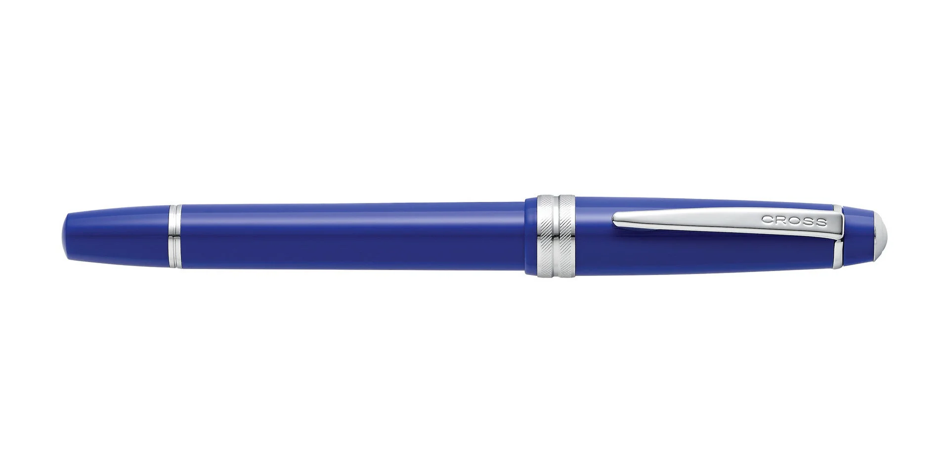 Bailey Light™ Polished Blue Resin Rollerball Pen - Image 5