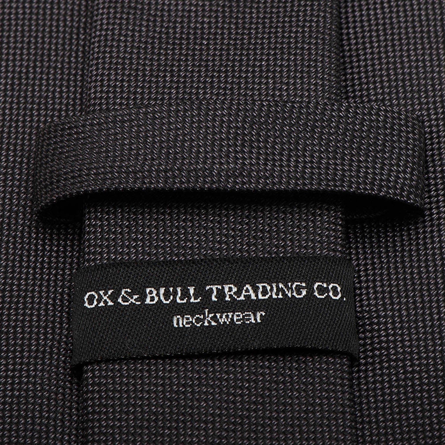 Black Silk Tie - Image 3