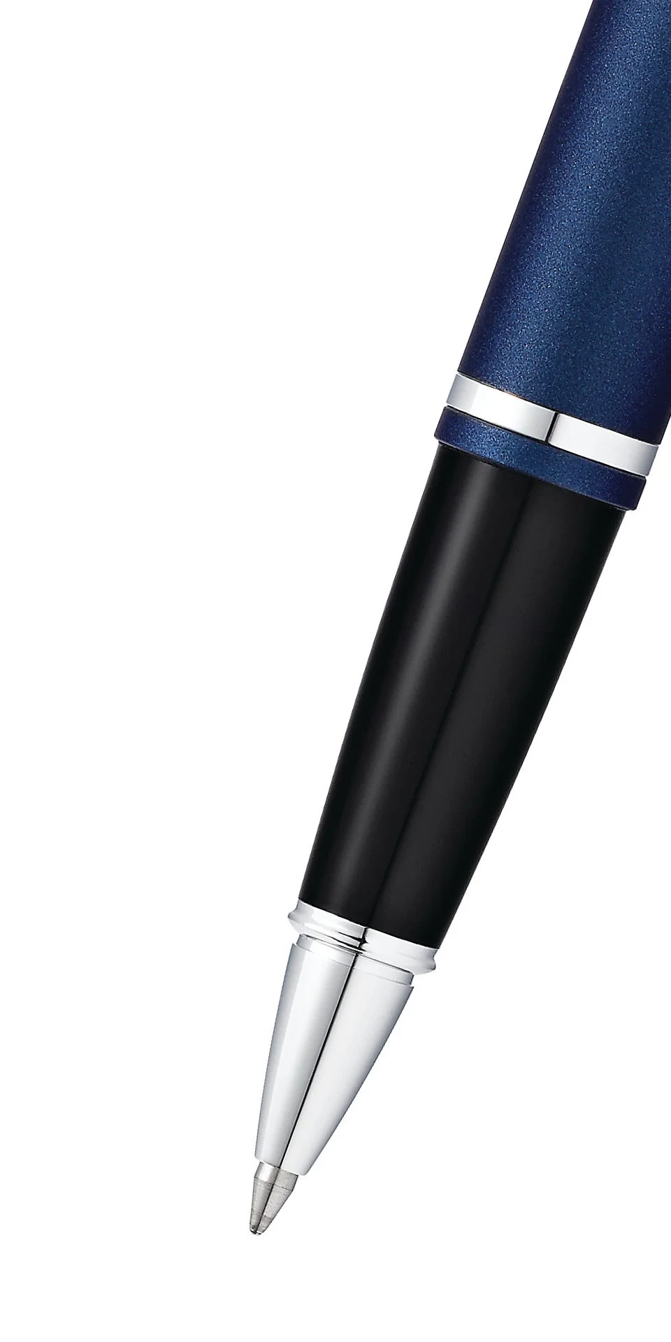 Calais™ Matte Metallic Midnight Blue Rollerball Pen - Image 2