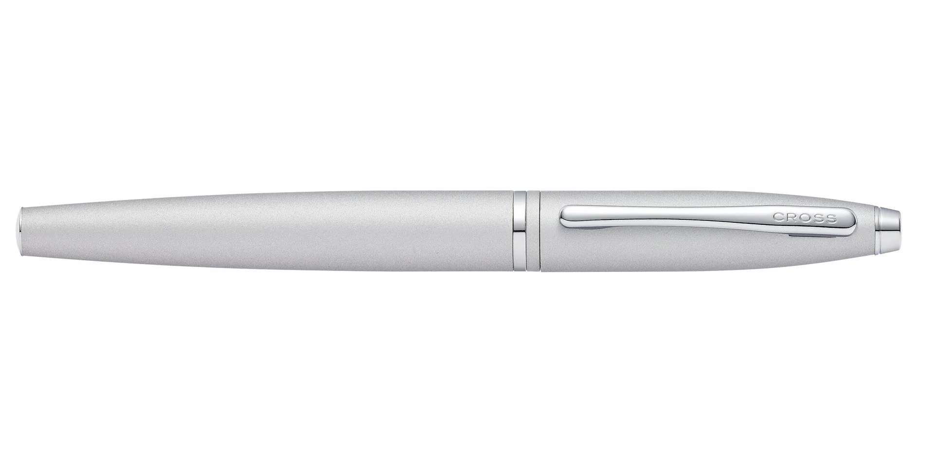 Calais™ Satin Chrome Stainless Steel Fine Nib Fountain Pen - Image 6