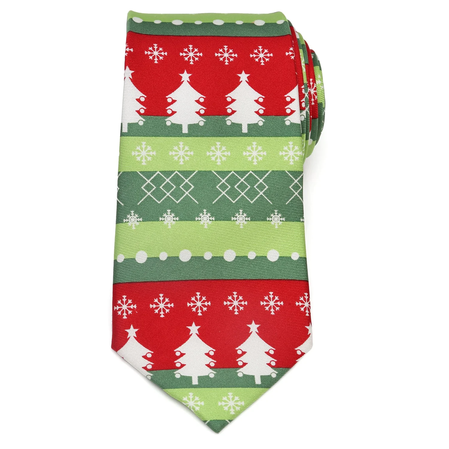 Christmas Tree Men's Tie - Image 3