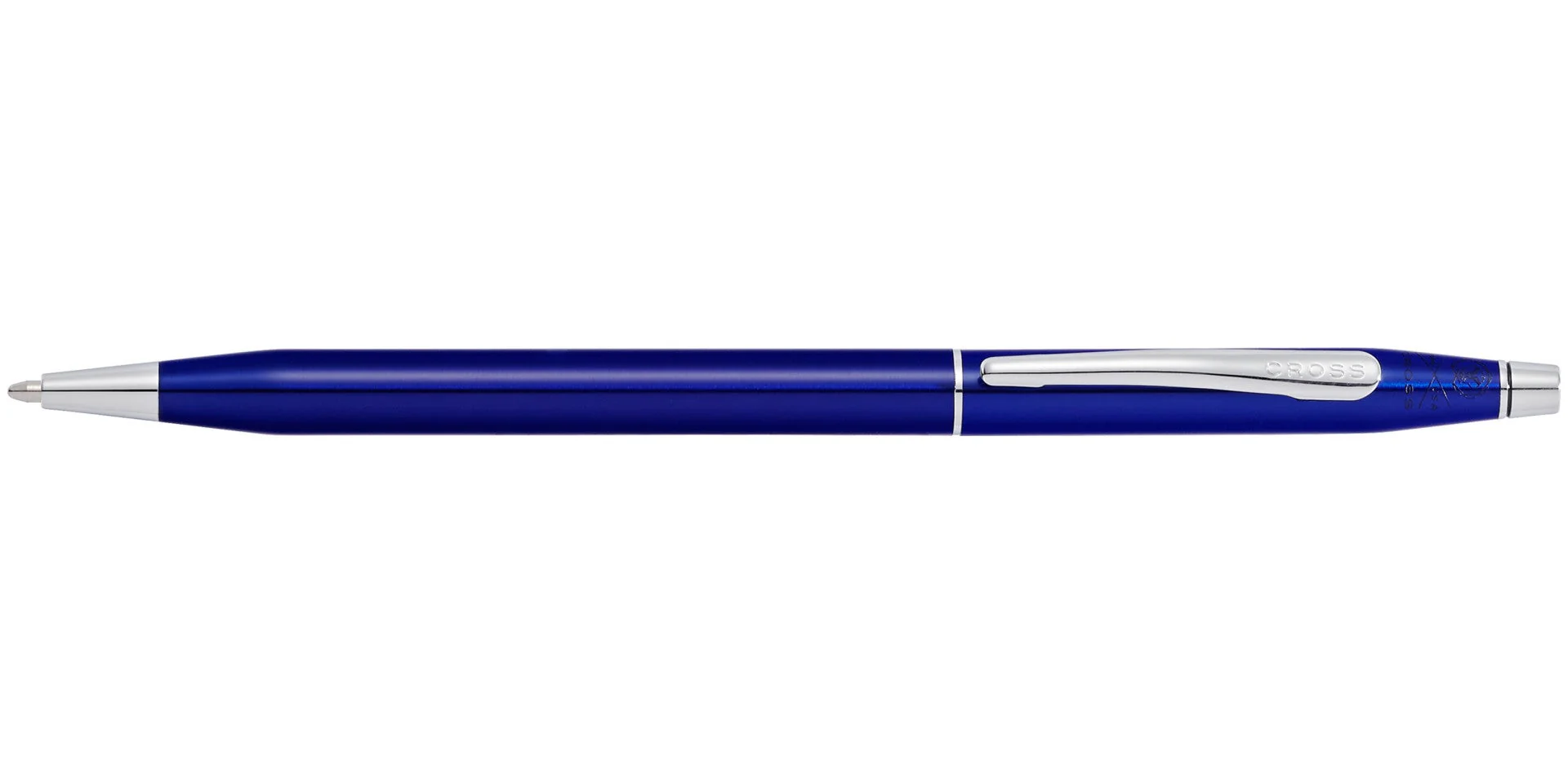 Classic Century® Translucent Blue Lacquer Ballpoint Pen - Image 3