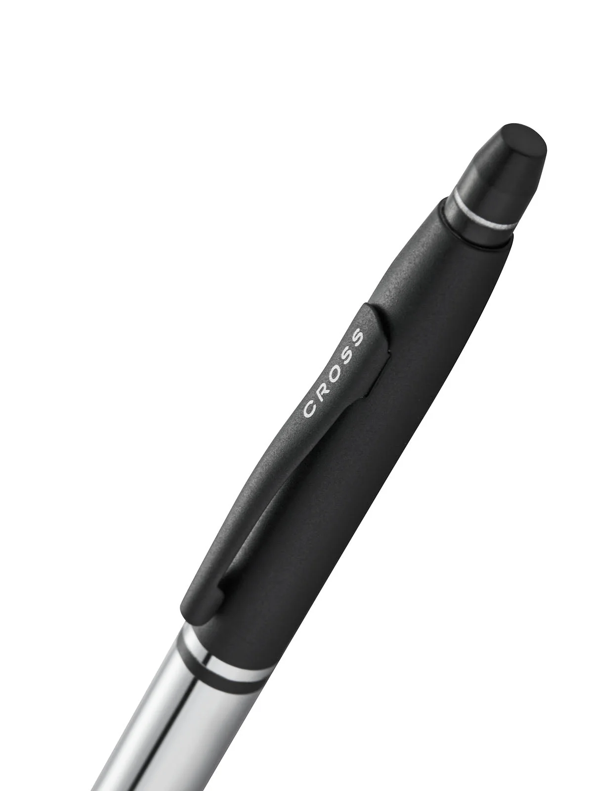 Click™ Tuxedo Chrome Ballpoint Pen - Image 2