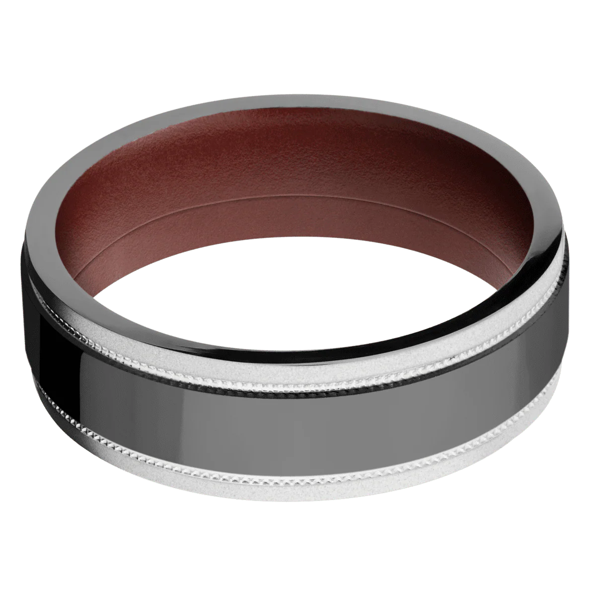 Cobalt Chrome + Polish , Bead Finish + Crimson - Image 3