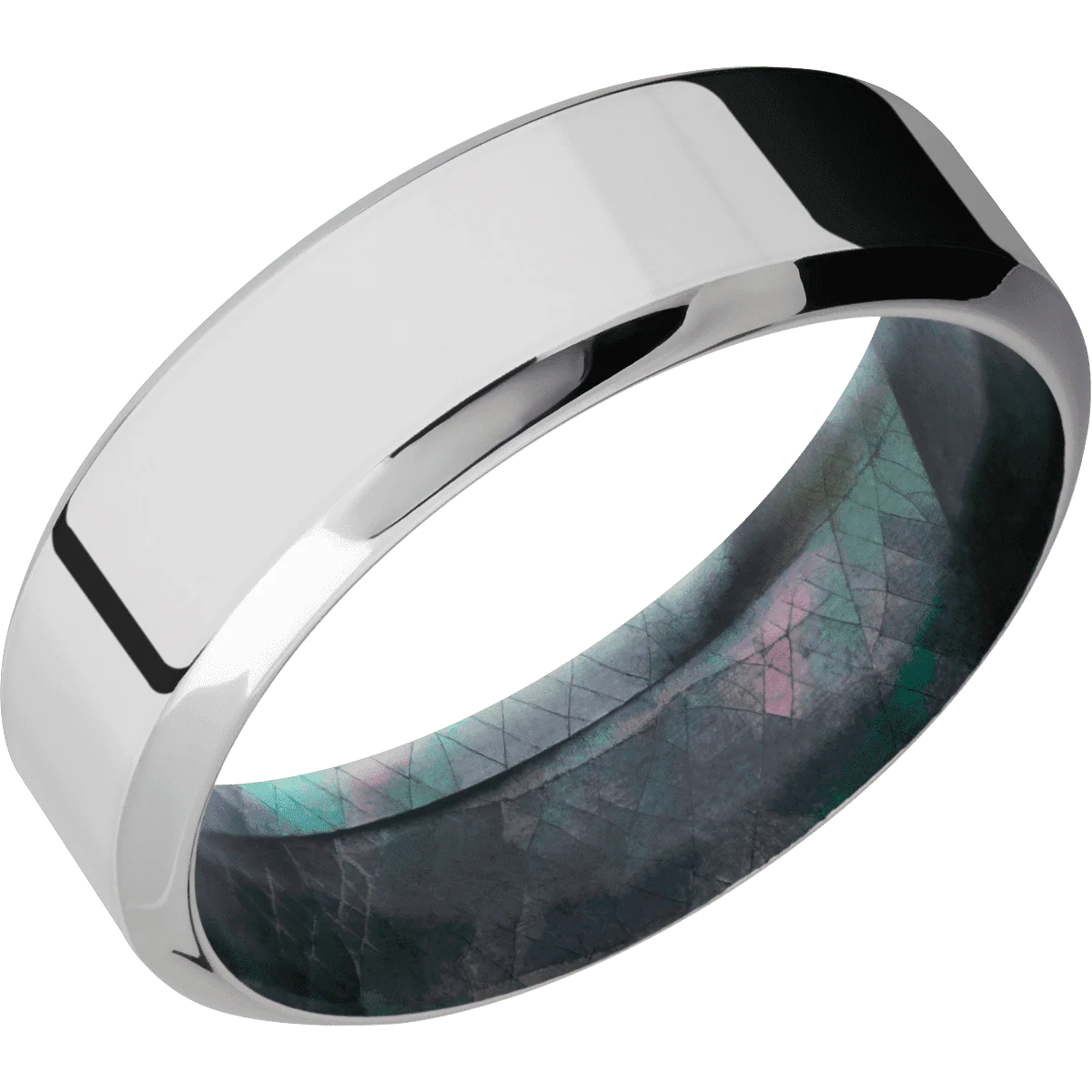 Cobalt Chrome + Polish , Polish Finish + Black Mother of Pearl - Image 2