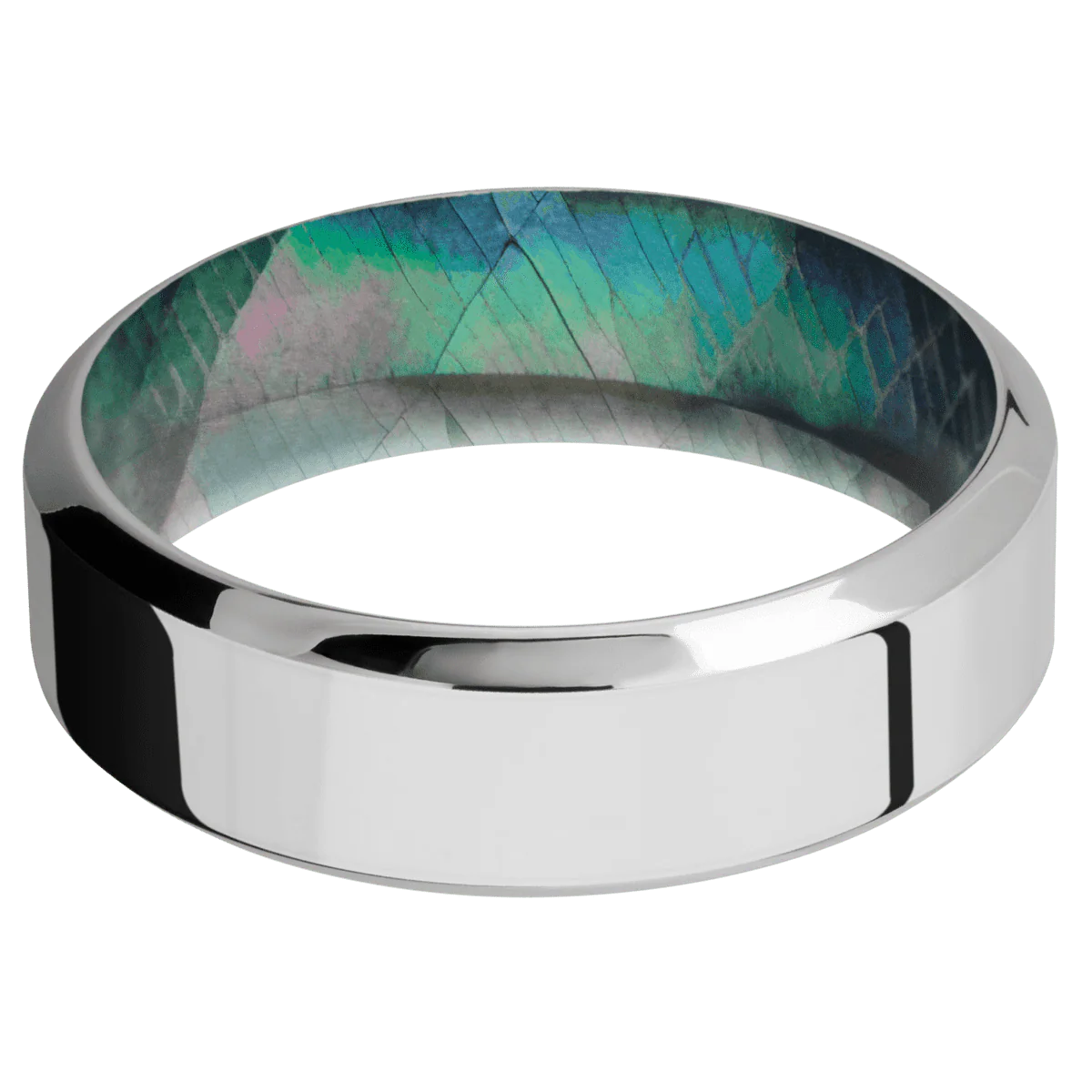 Cobalt Chrome + Polish , Polish Finish + Black Mother of Pearl - Image 3