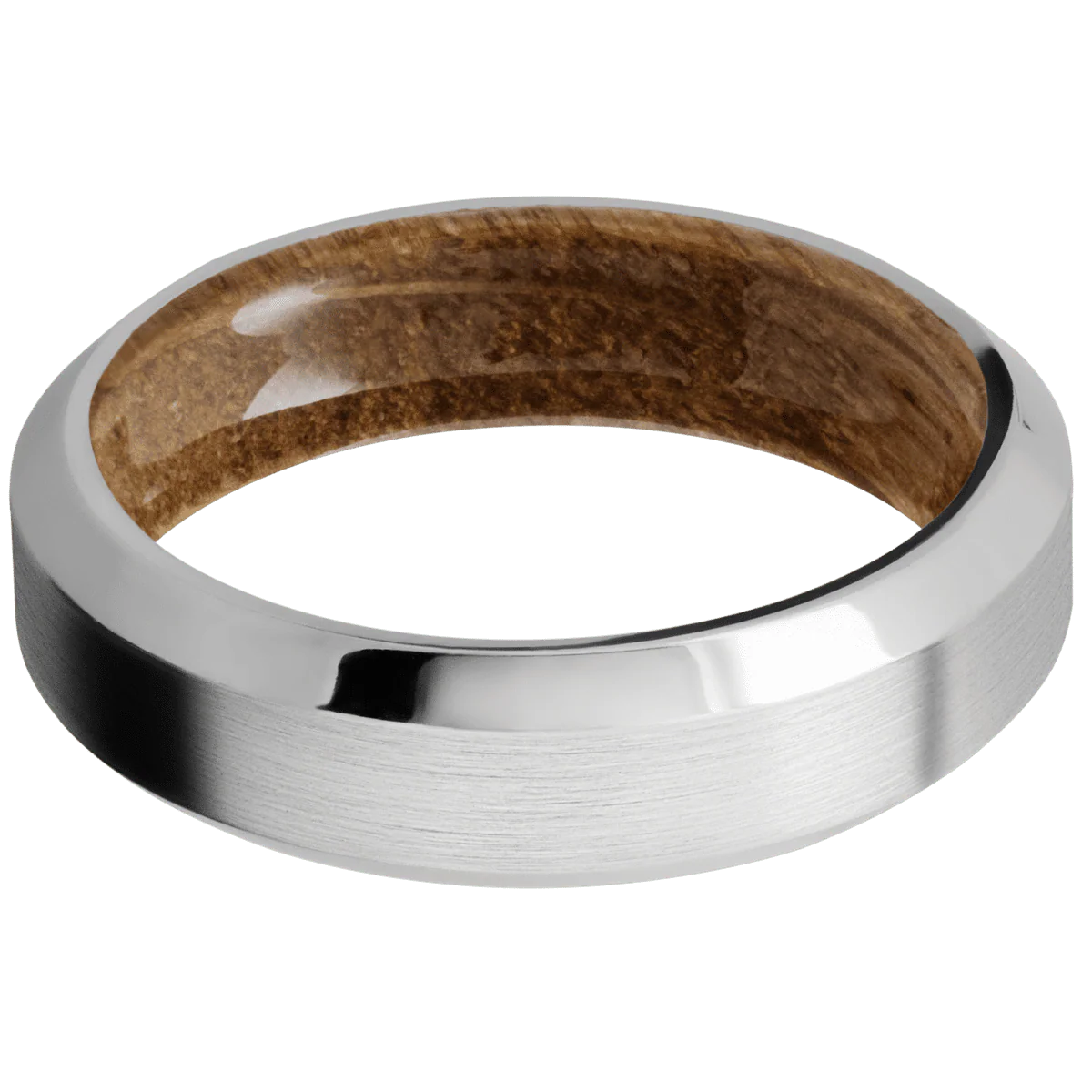 Cobalt Chrome + Satin , Polish Finish + Whiskey Barrel - Image 3