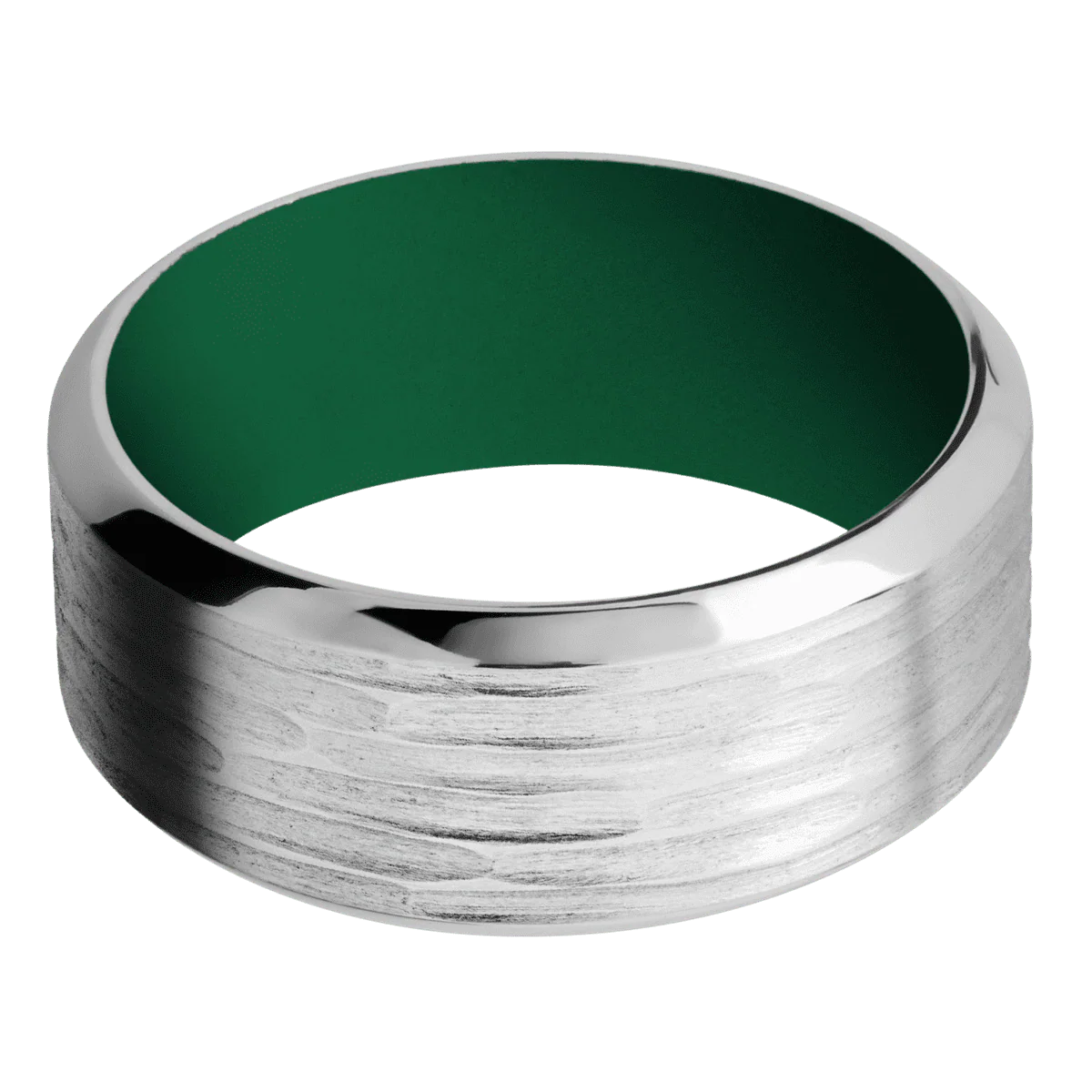 Cobalt Chrome + Treebarkh , Polish Finish + Green - Image 3