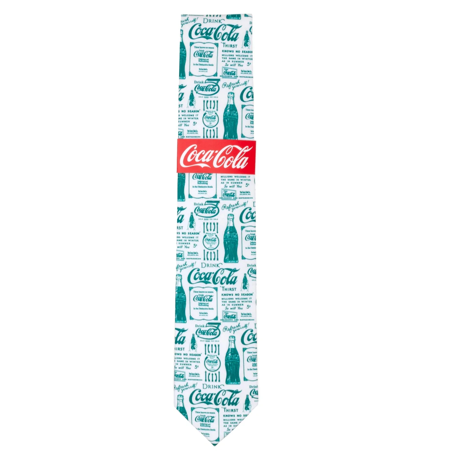 Coca-Cola Green Bottle Men's Tie - Image 6