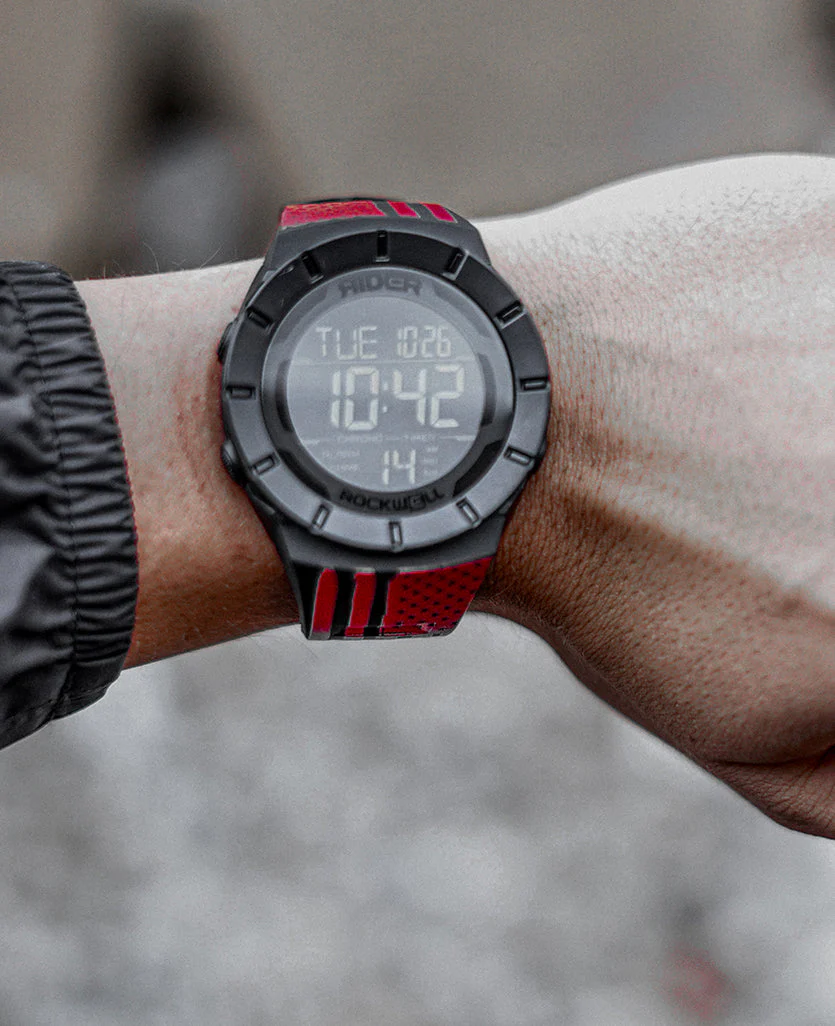 Coliseum Fit™ Assault - Red Edition (Phantom Black) Watch - Image 7