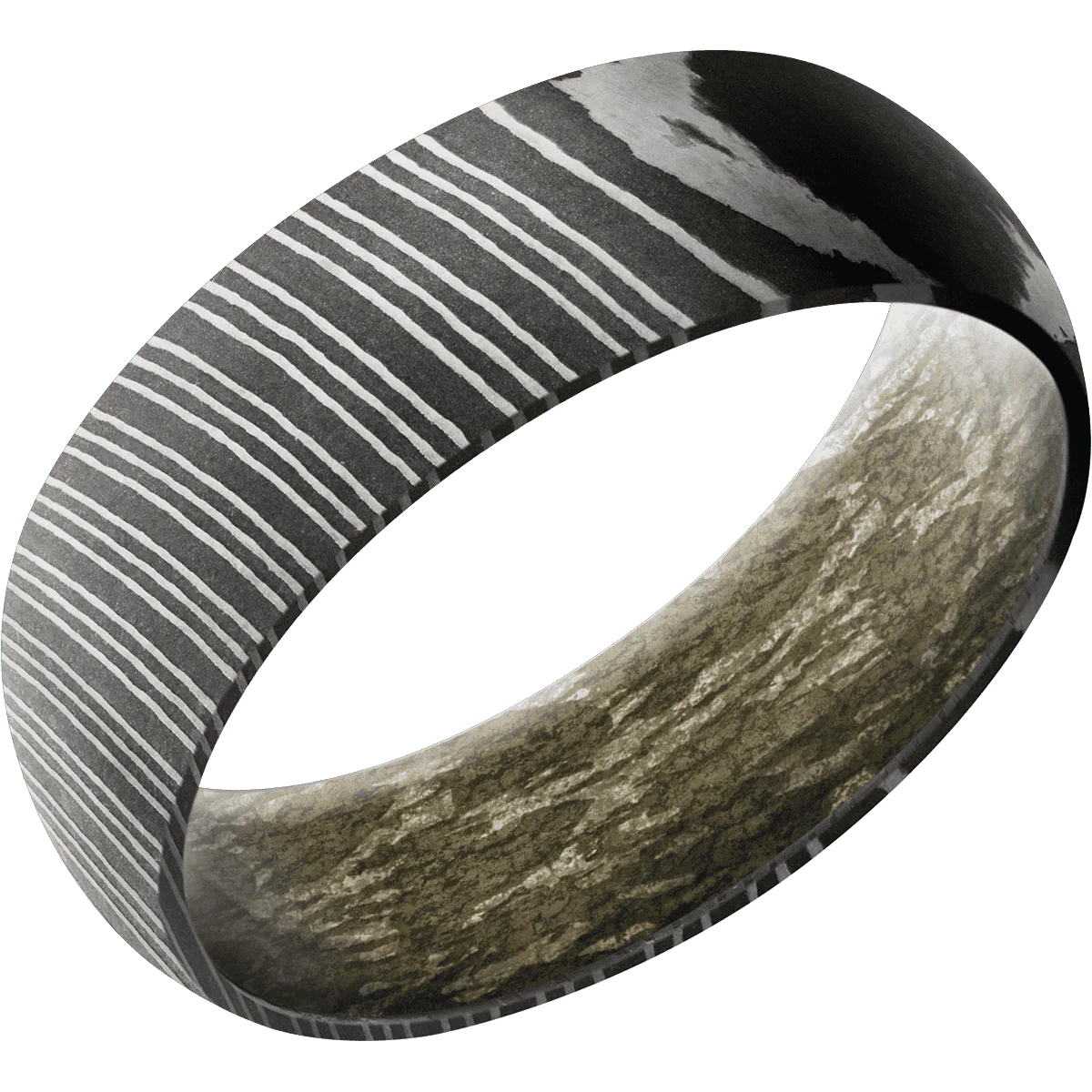 Damascus + Acid Finish + MossyOak Bottomland - Image 2