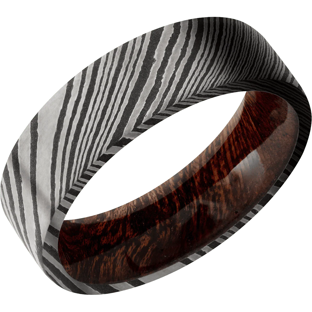 Damascus + Acid Finish + Sapele - Image 2