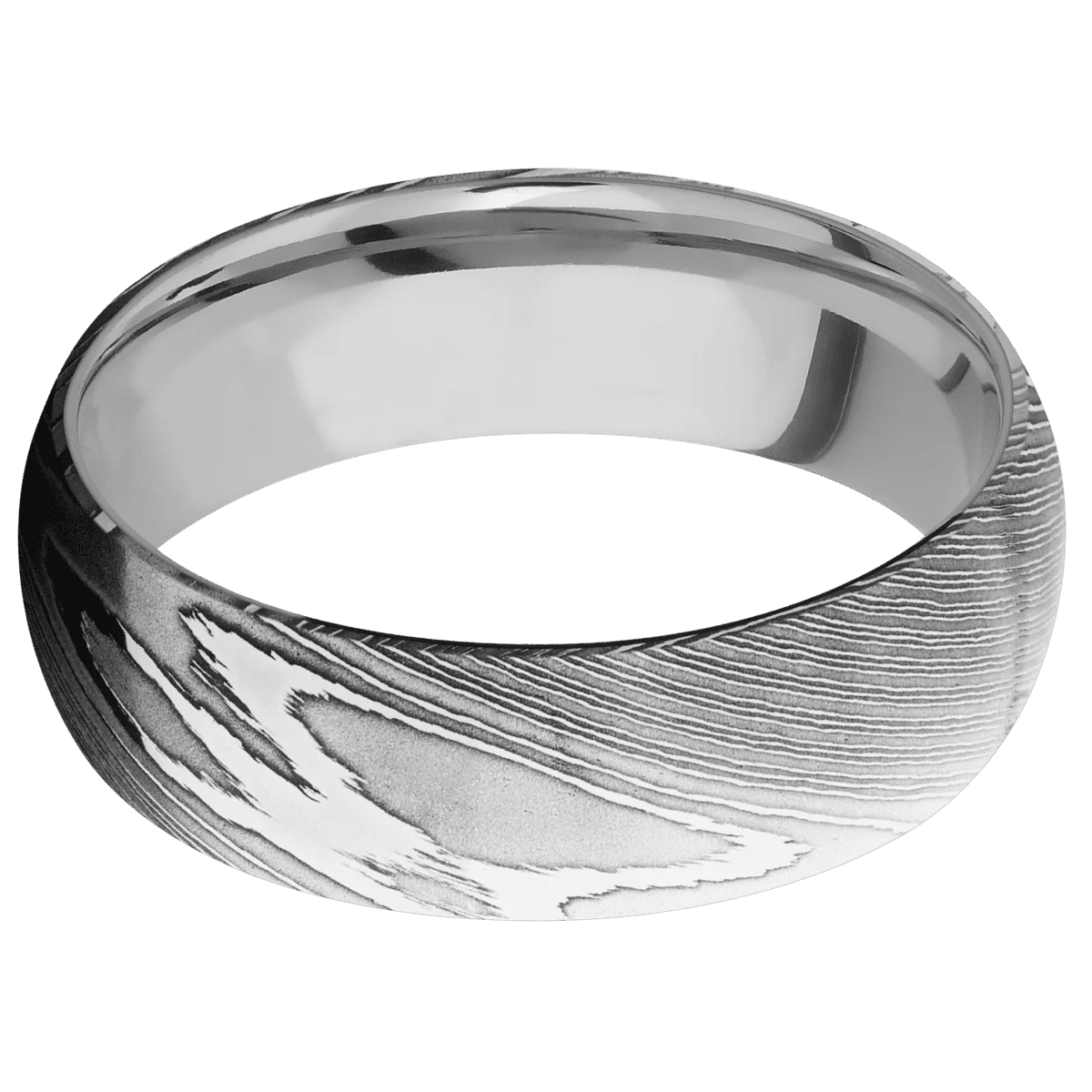 Damascus + Polish Finish + Titanium - Image 3