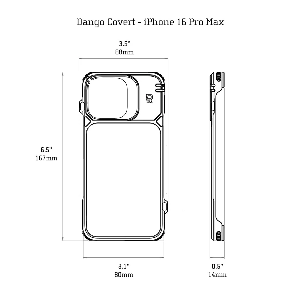 DANGO COVERT CASE FOR IPHONE 16 PRO MAX - Image 15