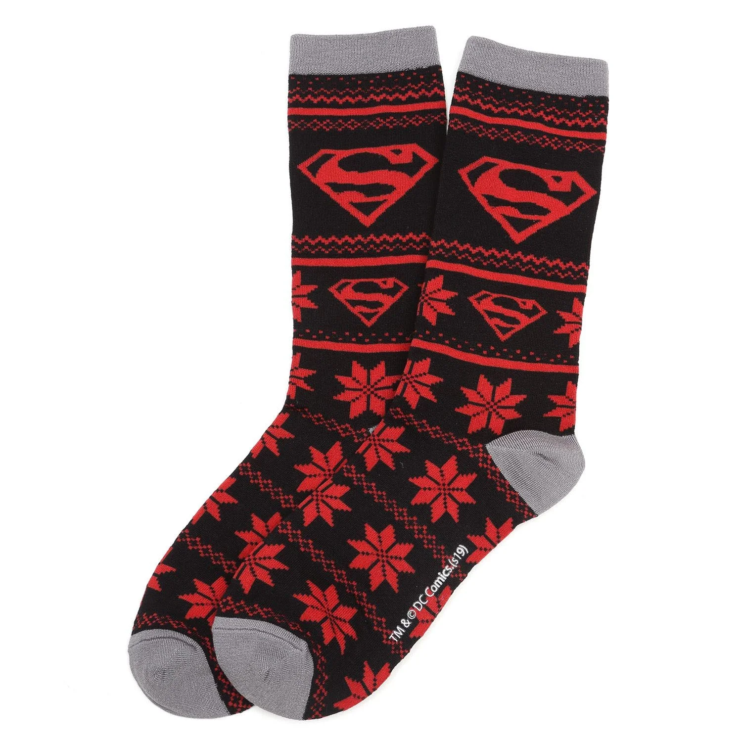 DC Superman Fair Isle Socks - Image 2