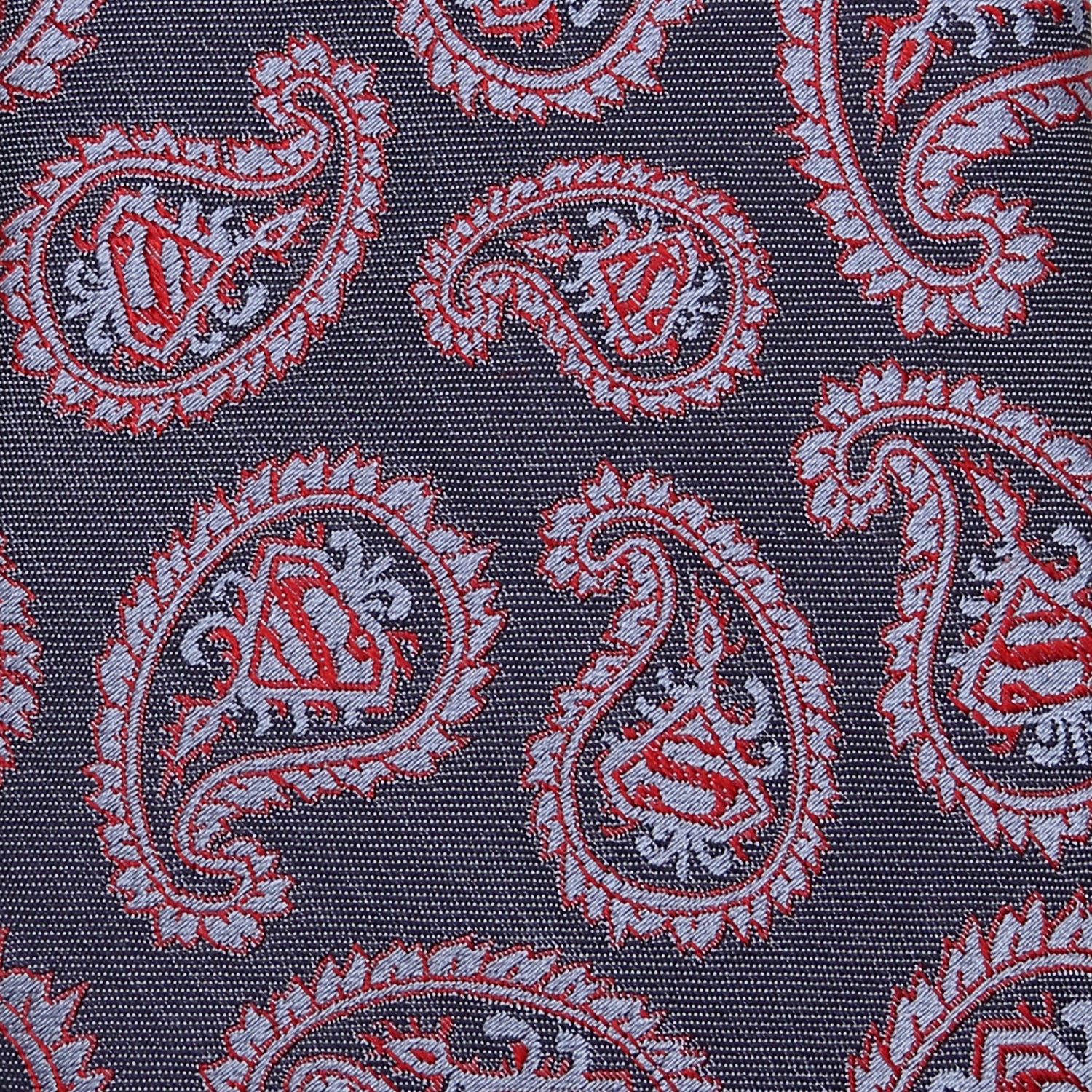 DC Superman Red and Blue Paisley Tie - Image 5