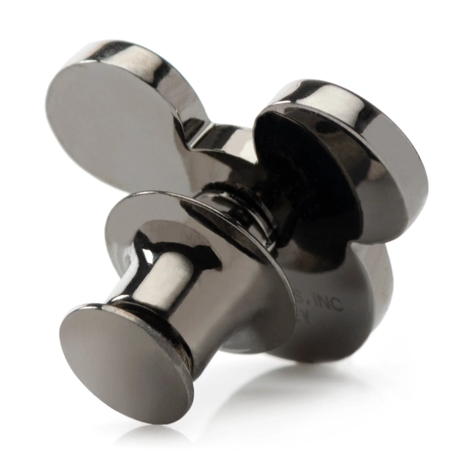 Disney Mickey Mouse Black Pave Crystal Lapel Pin - Image 2