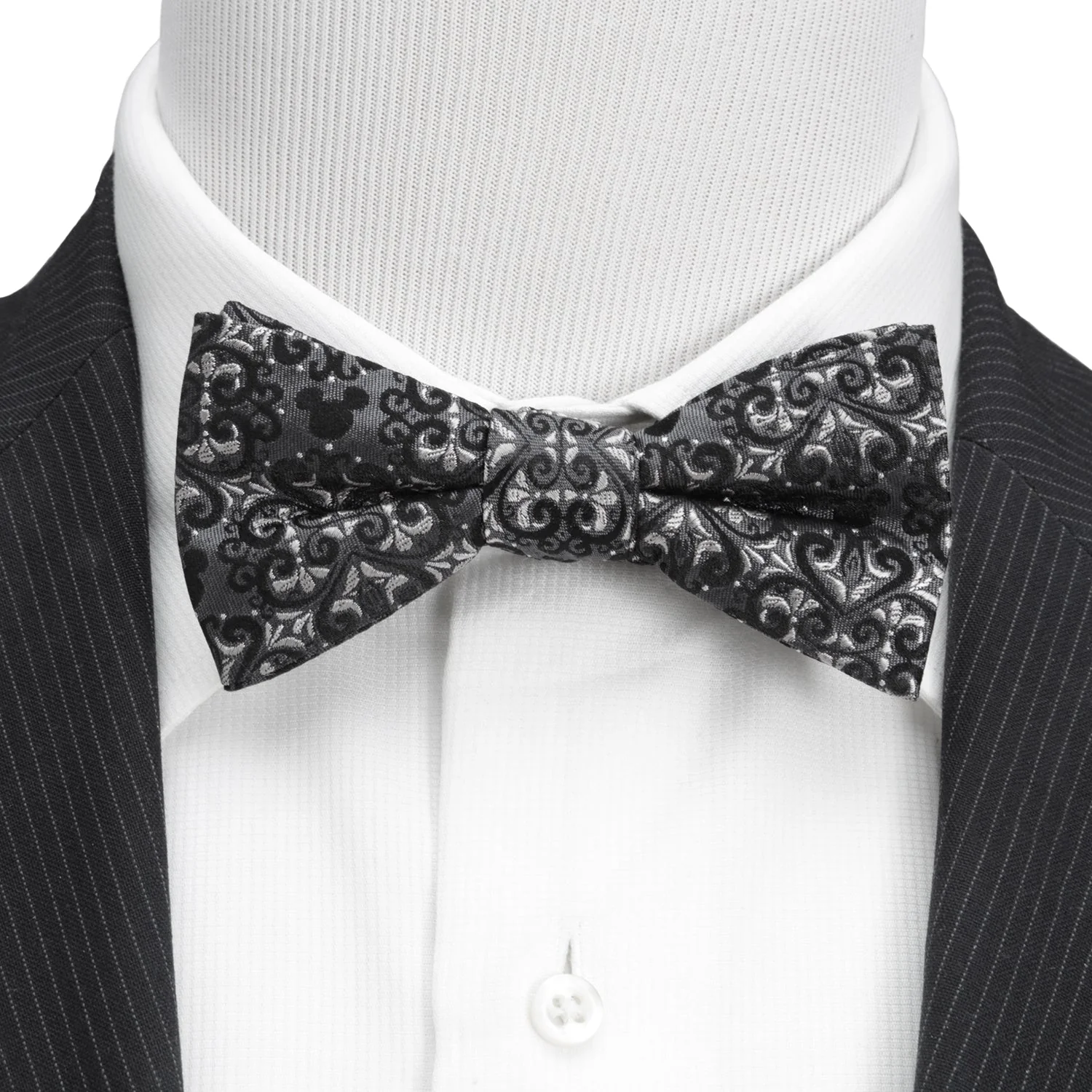 Disney Mickey Mouse Damask Tile Bow Tie - Image 2