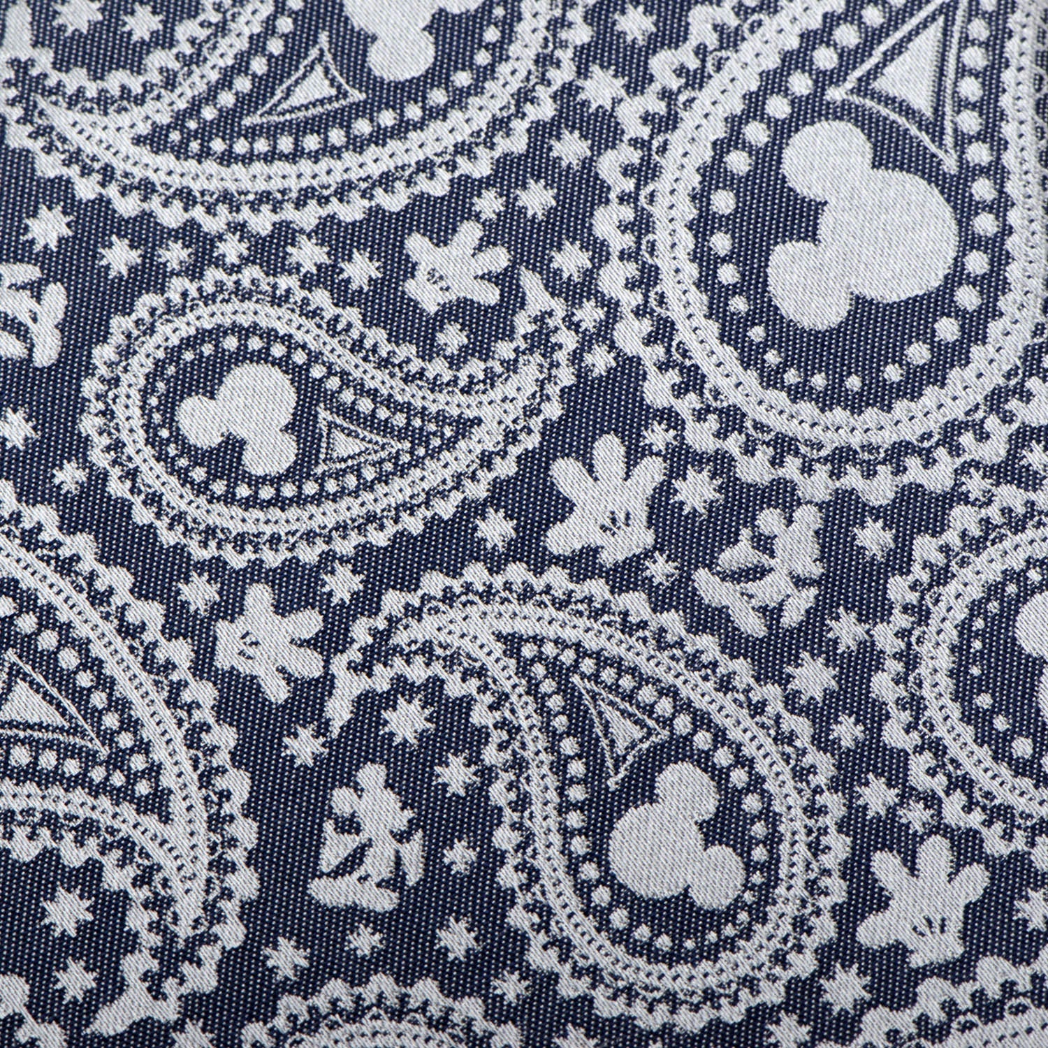 Disney Mickey Mouse Gray Paisley Mens Tie - Image 5