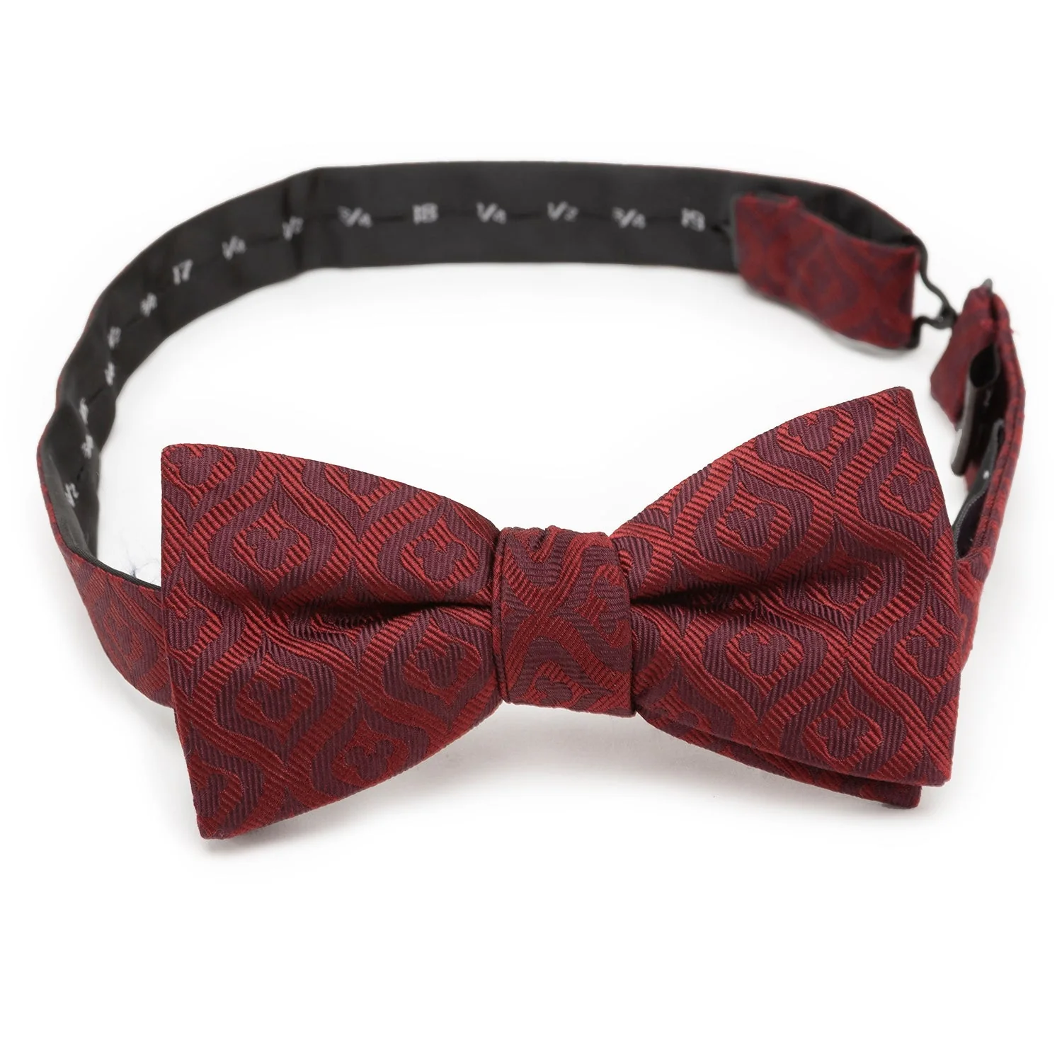 Disney Mickey Mouse Holiday Maroon Bow Tie - Image 4