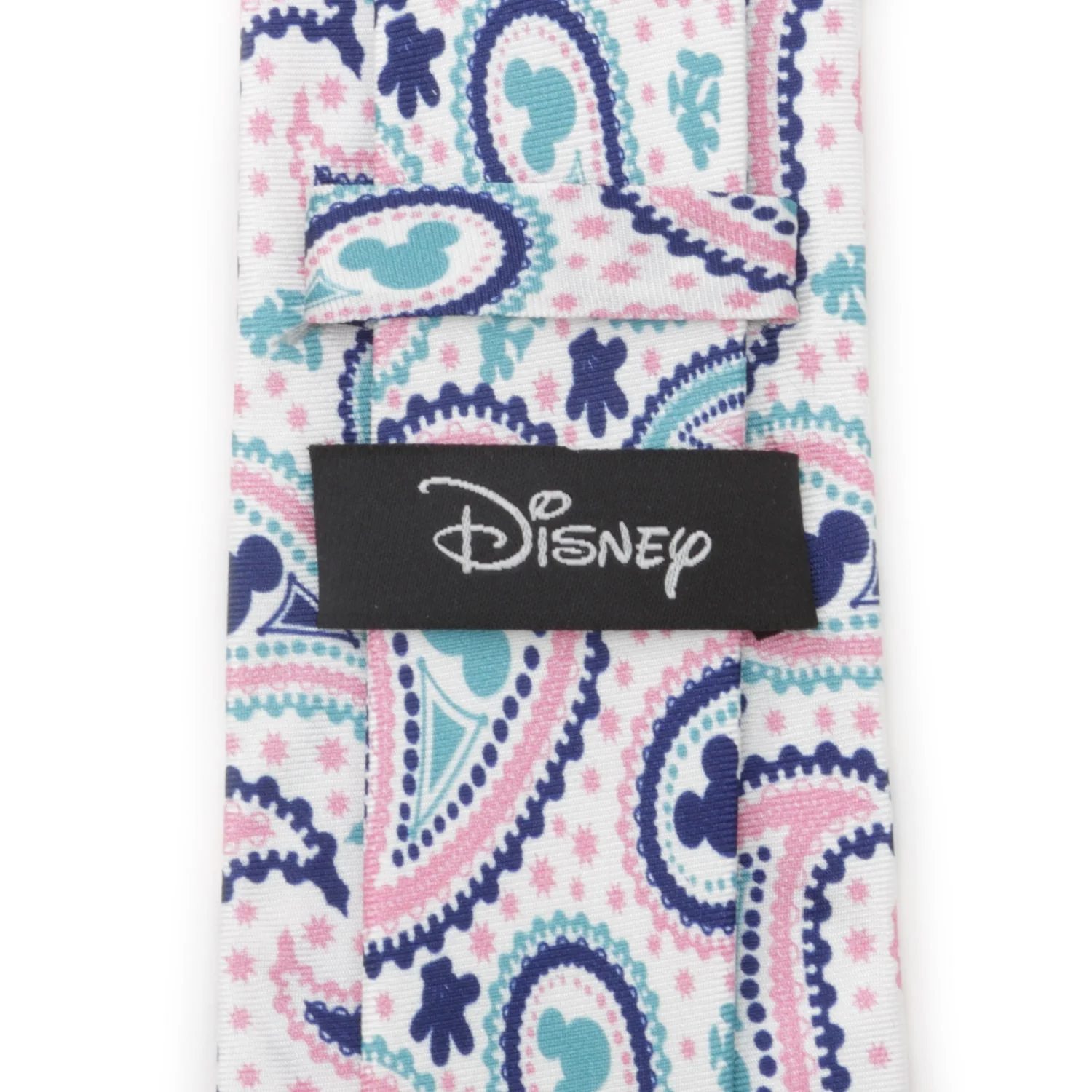 Disney Mickey Mouse Paisley Multi Men's Tie - Image 4