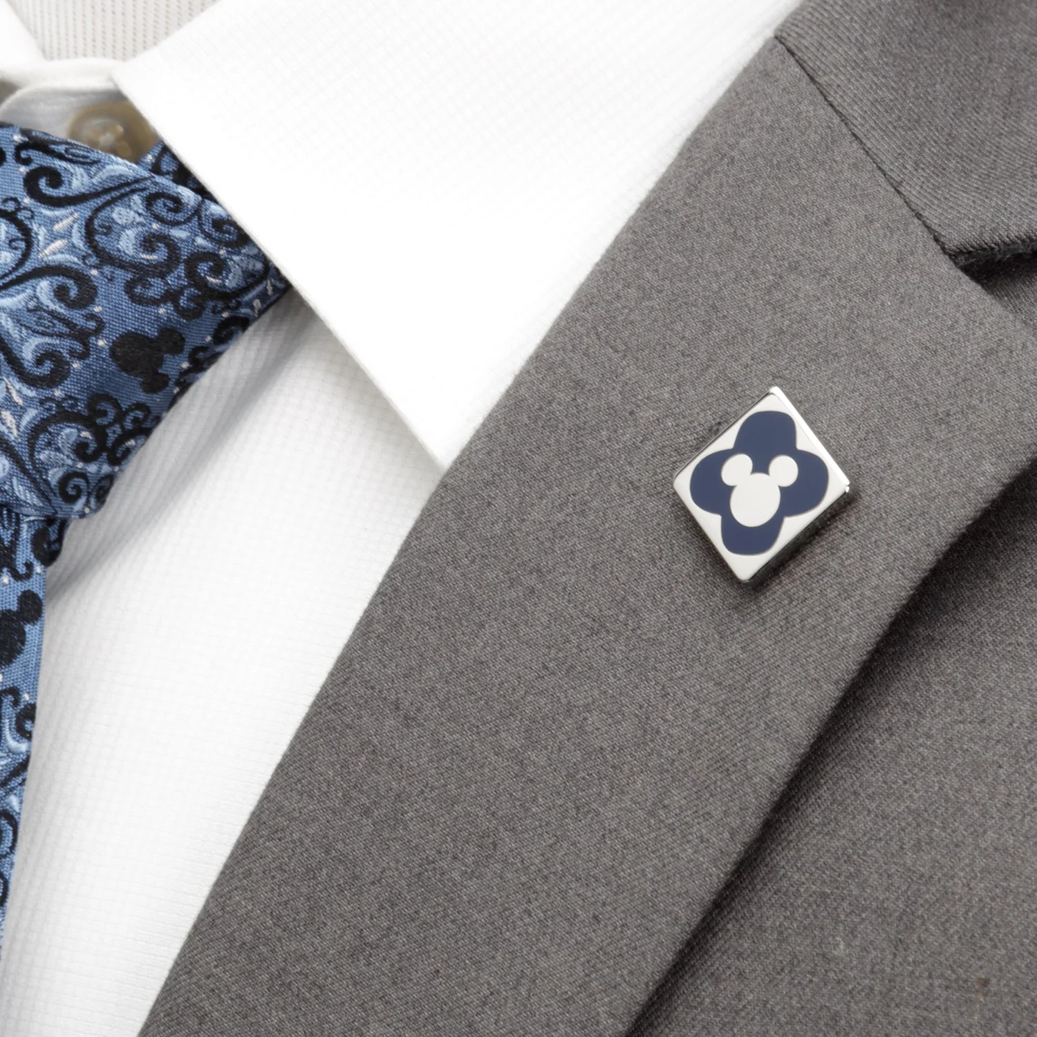 Disney Mickey Mouse Red Dot Socks and Blue Lapel Pin Gift Set - Image 5