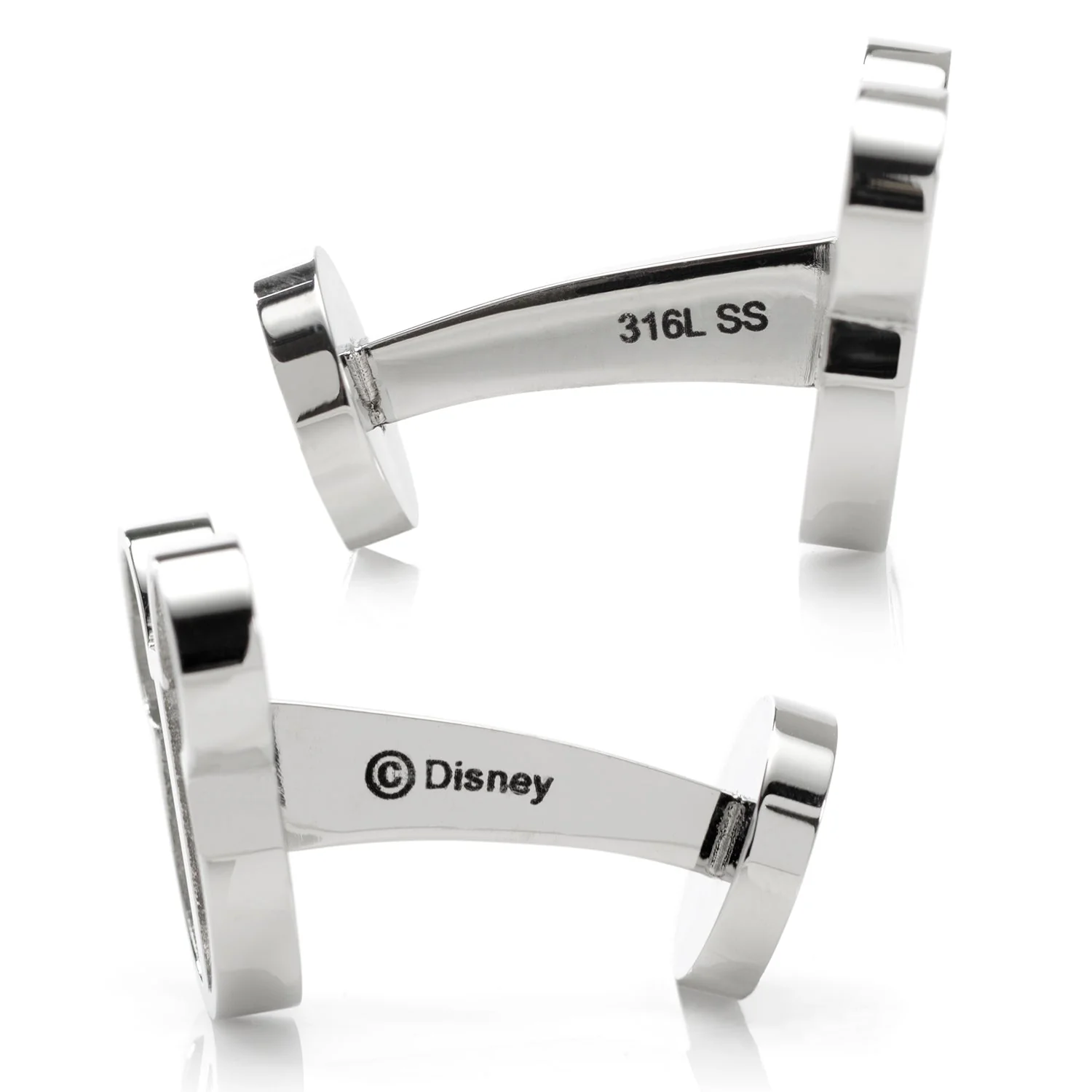 Disney Mickey Mouse Silhouette Cutout Cufflinks - Image 4