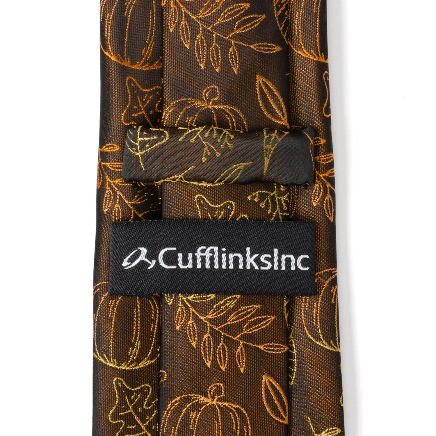 Fall Spice Men's Brown Tie - Image 5