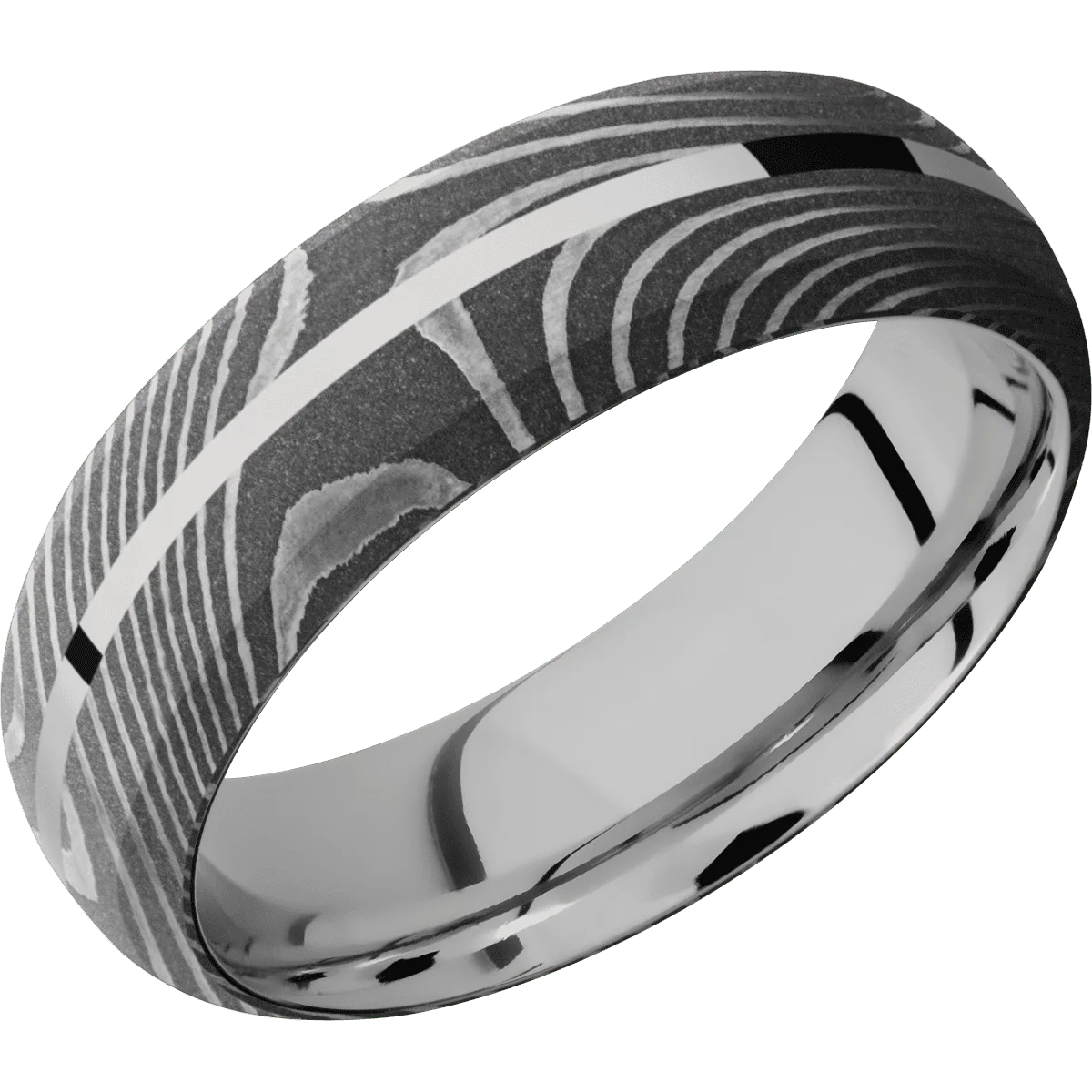Flattwist + Acid Finish + 14K White Gold - Image 2