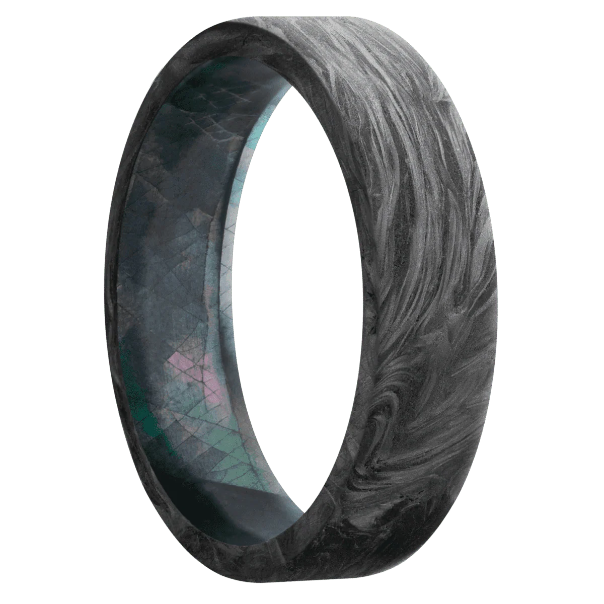 Forged Carbon Fiber + None Finish + Black Mother of Pearl