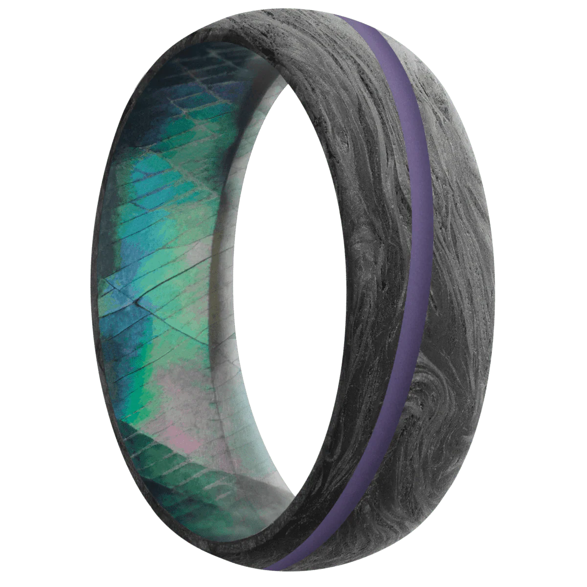 Forged Carbon Fiber + None Finish + Black Mother of Pearl
