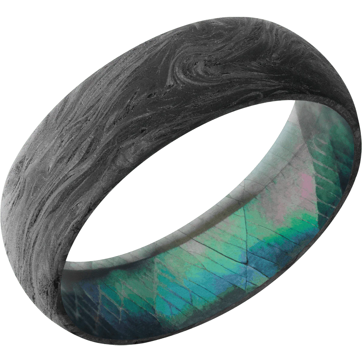 Forged Carbon Fiber + None Finish + Black Mother of Pearl - Image 2