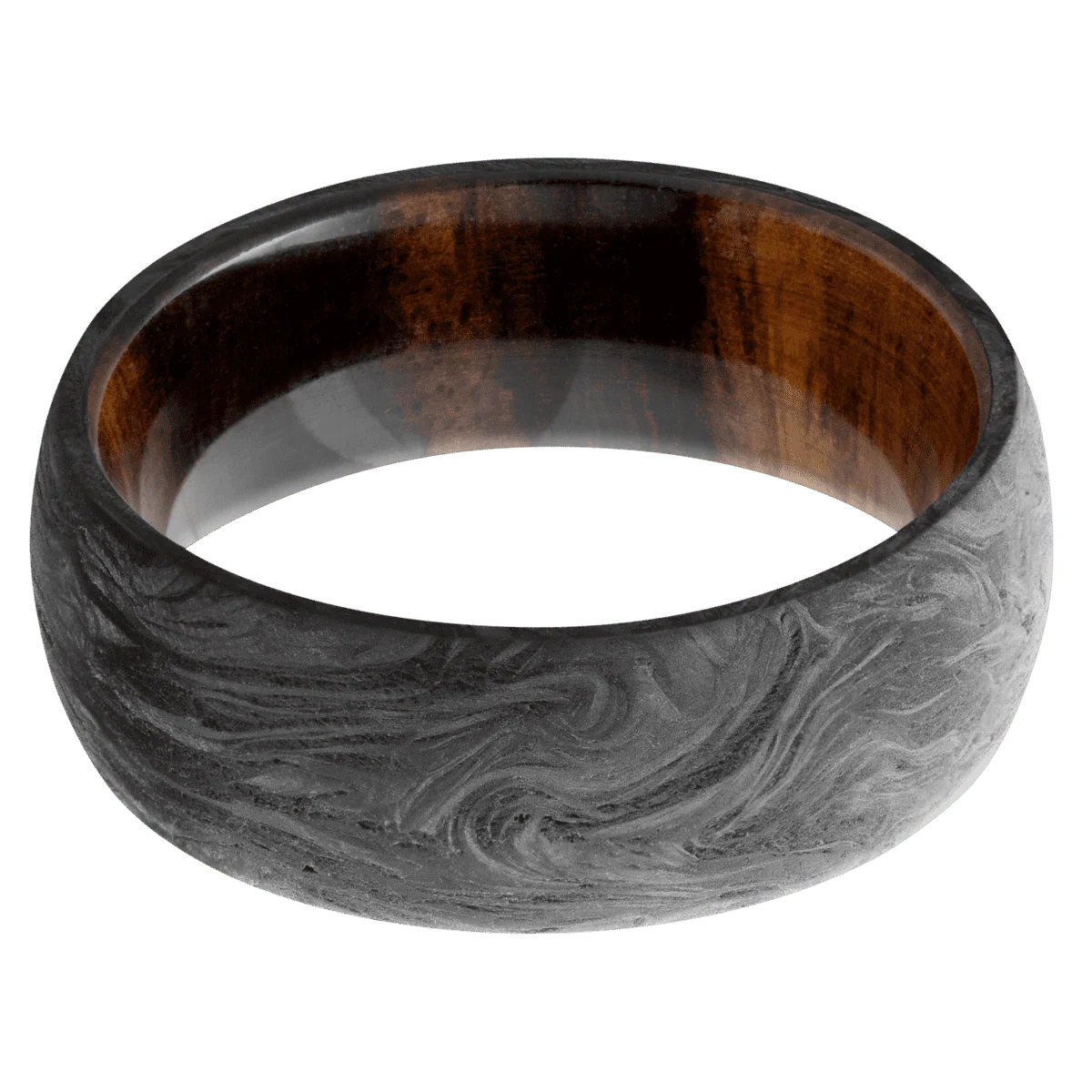 Forged Carbon Fiber + None Finish + Desert Iron Wood - Image 3