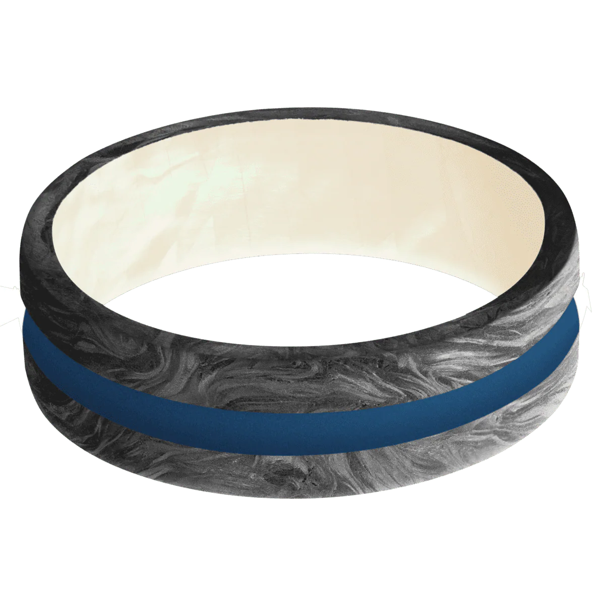 Forged Carbon Fiber + None Finish + Freshwater Mother of Pearl - Image 3