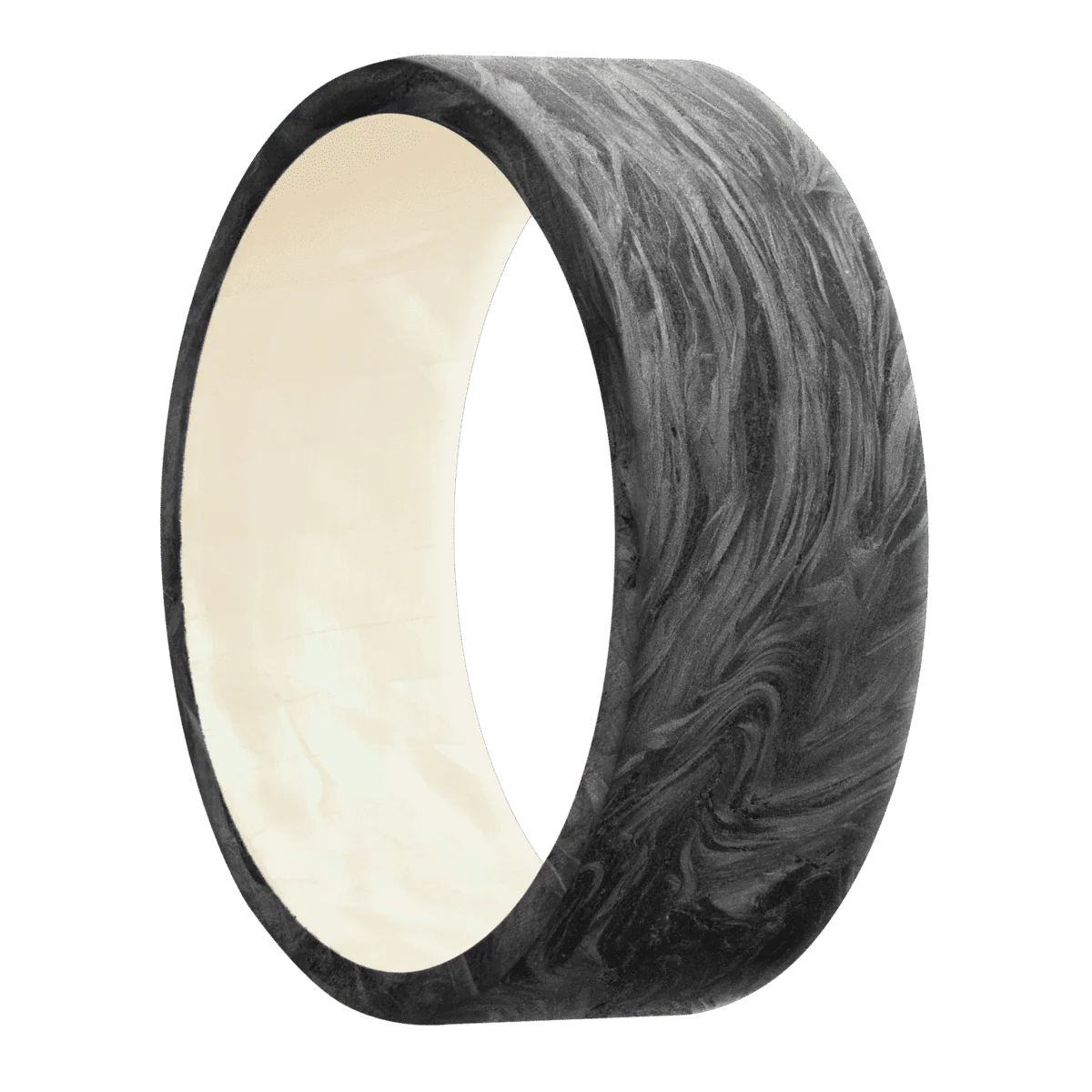 Forged Carbon Fiber + None Finish + Freshwater Mother of Pearl