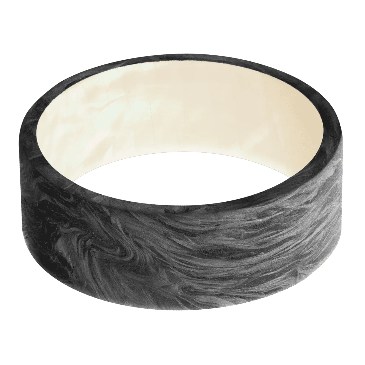 Forged Carbon Fiber + None Finish + Freshwater Mother of Pearl - Image 3
